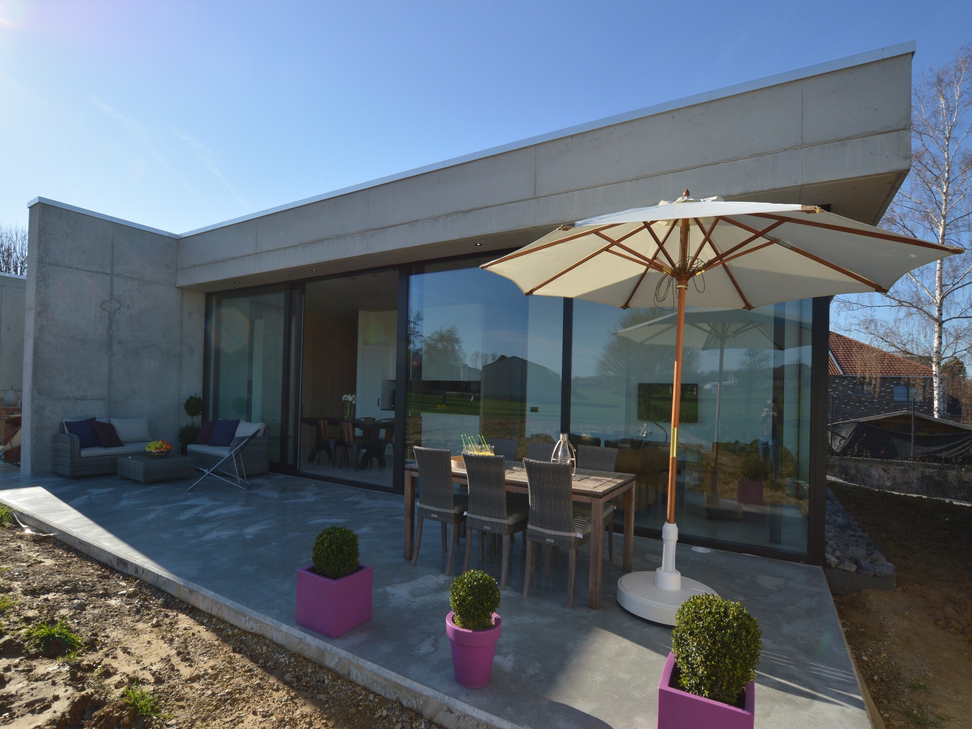 Moderne villa voor 4 in het groene Dalhem, met tuin en airco - foto 1