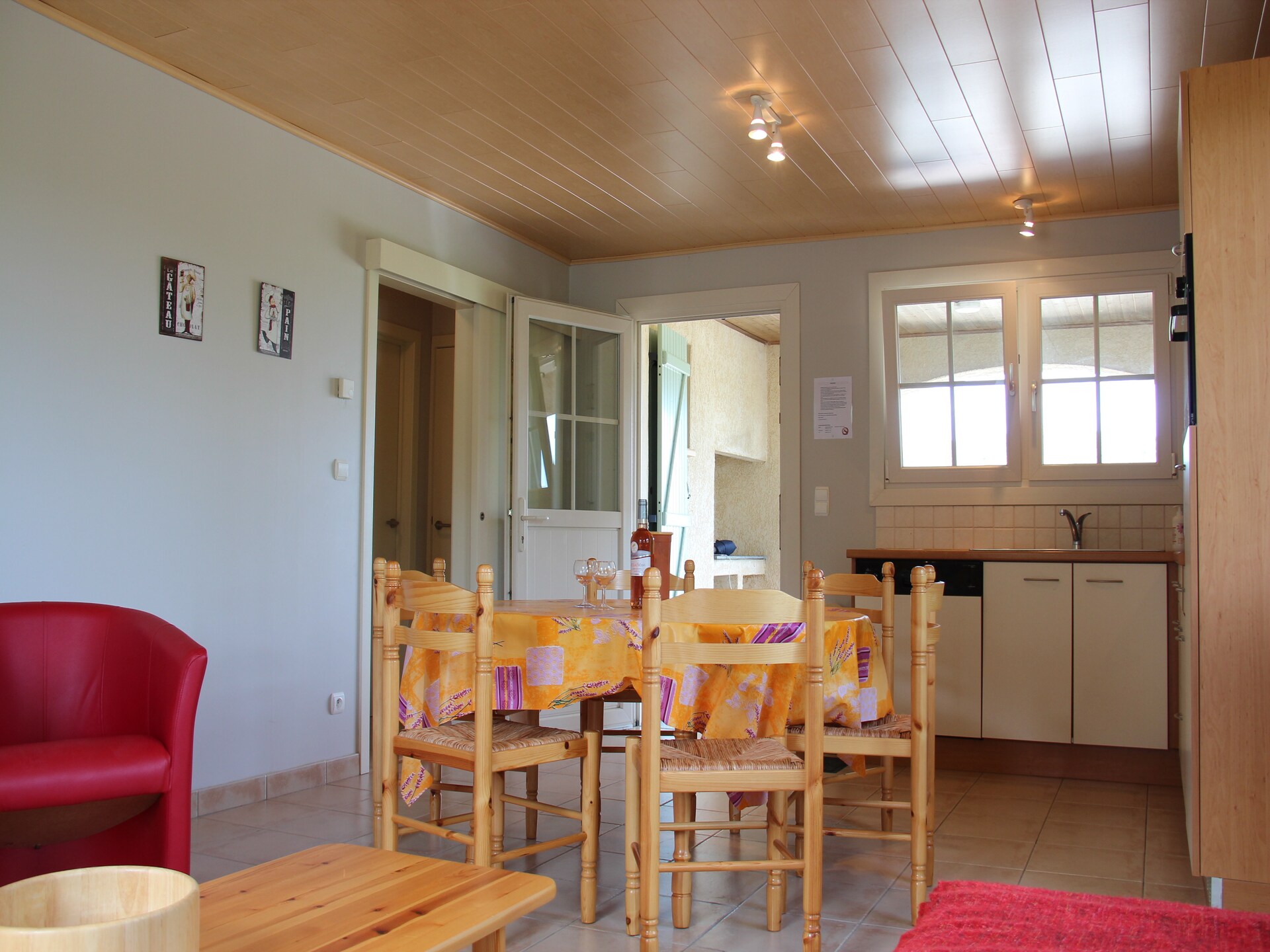 Villa Chassagnes: Panoramisch uitzicht en gedeeld zwembad bij Les Vans - foto 17