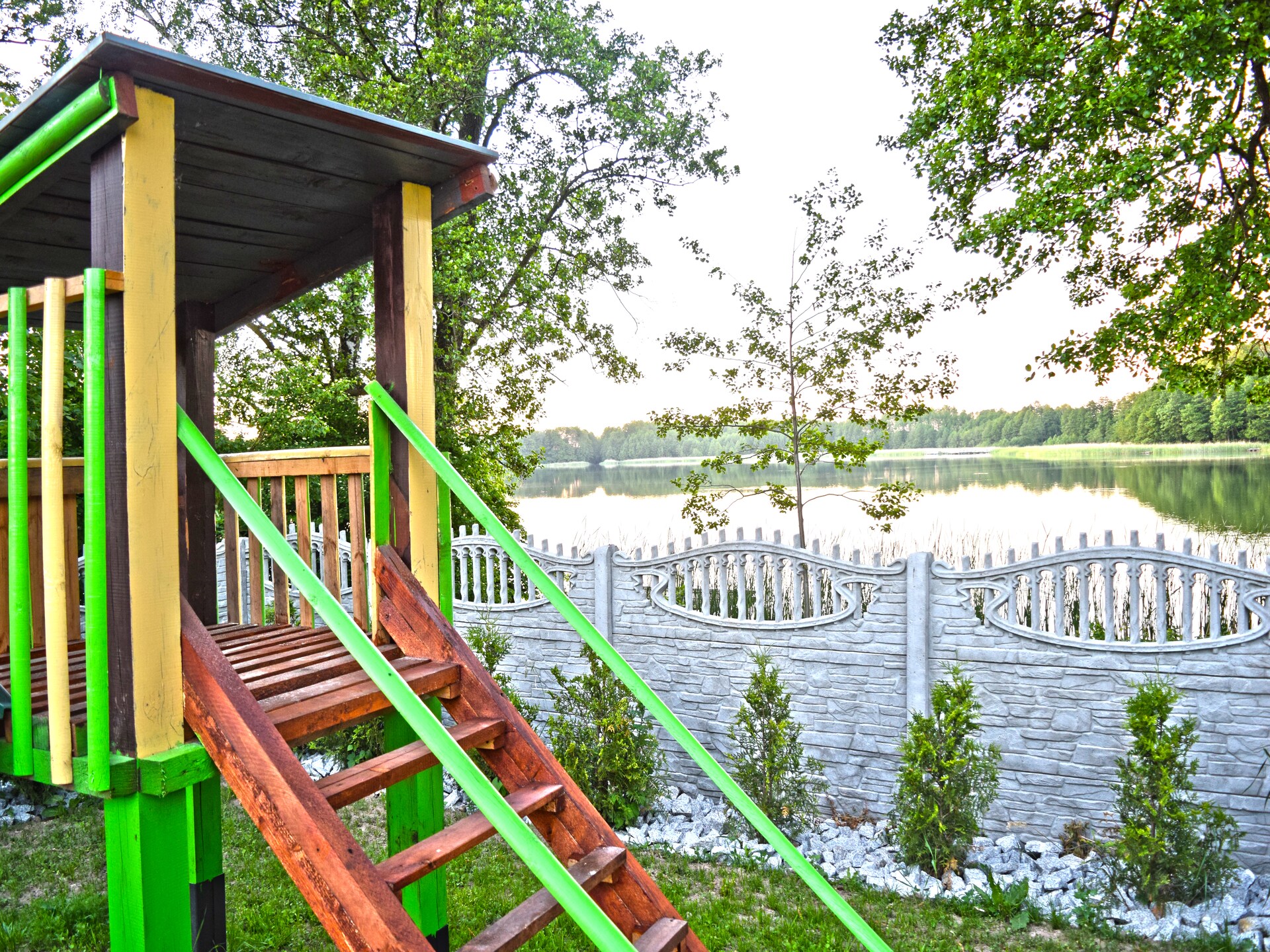 4-persoons vakantiehuis direct aan het meer in Lubrza - foto 30