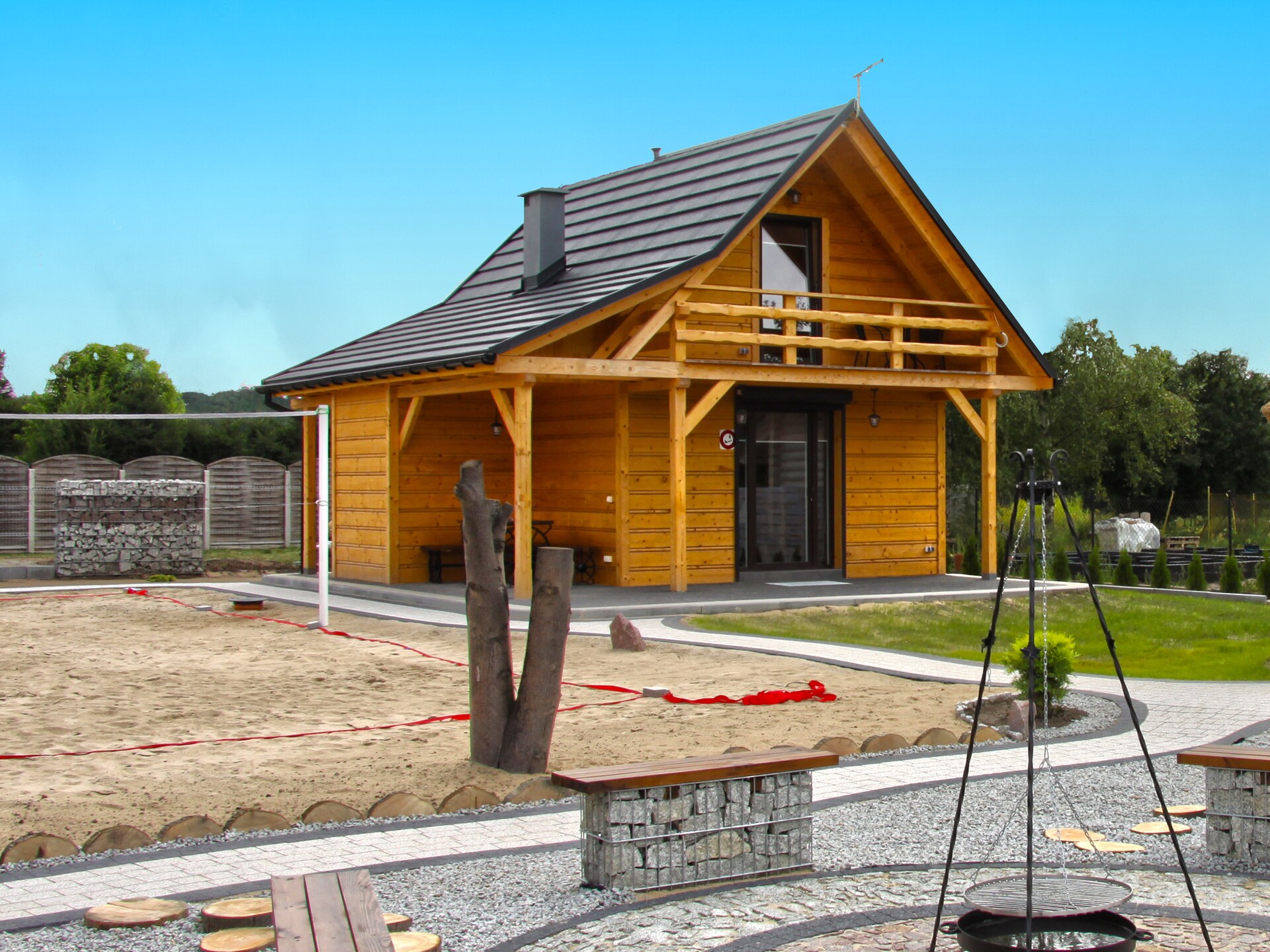 Centraal gelegen vakantiehuis aan het meer in Lubrza - foto 4