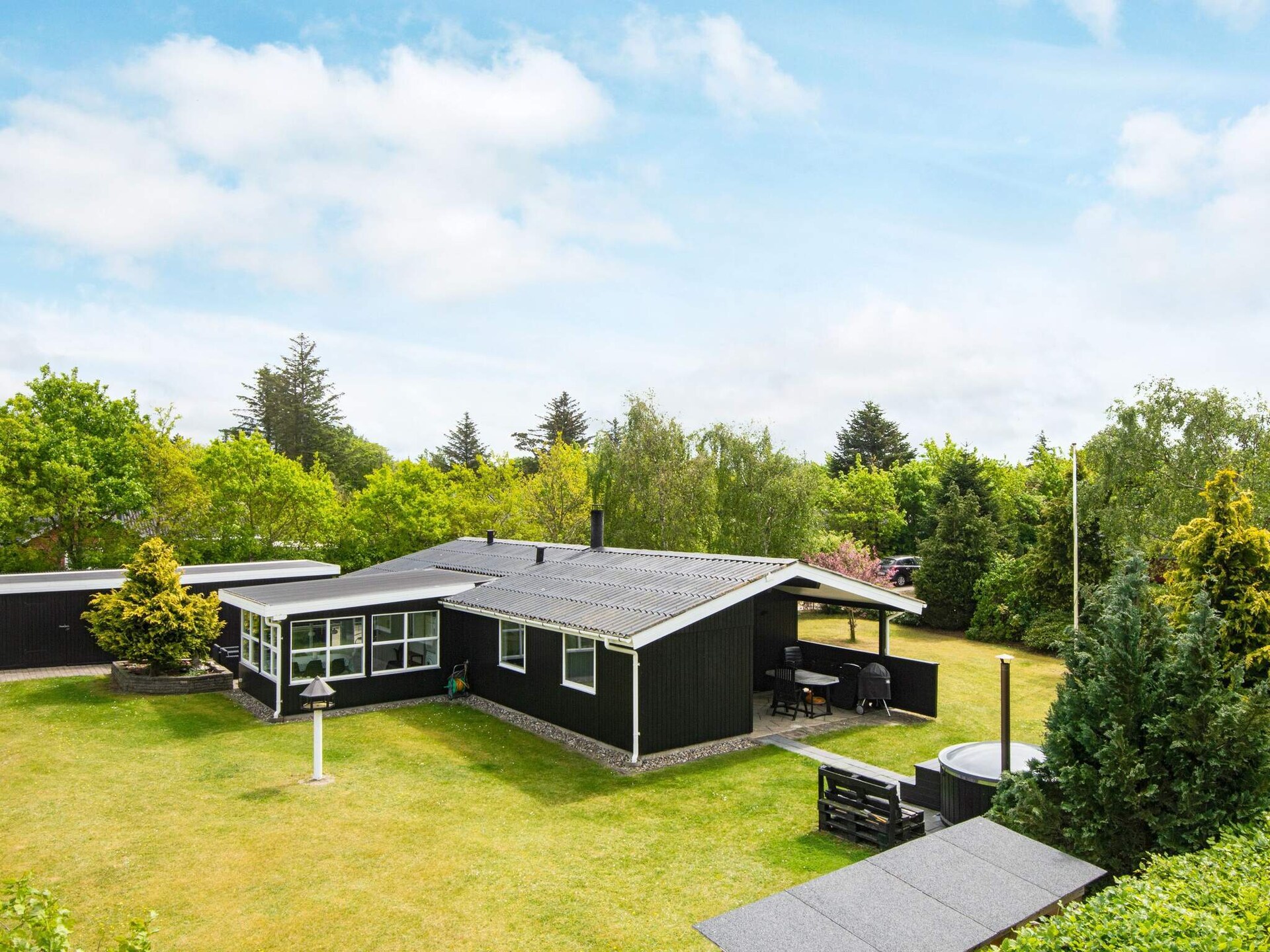 Vrijstaand vakantiehuis met hottub op 100m van zee in Ulfborg, Denemarken - foto 1