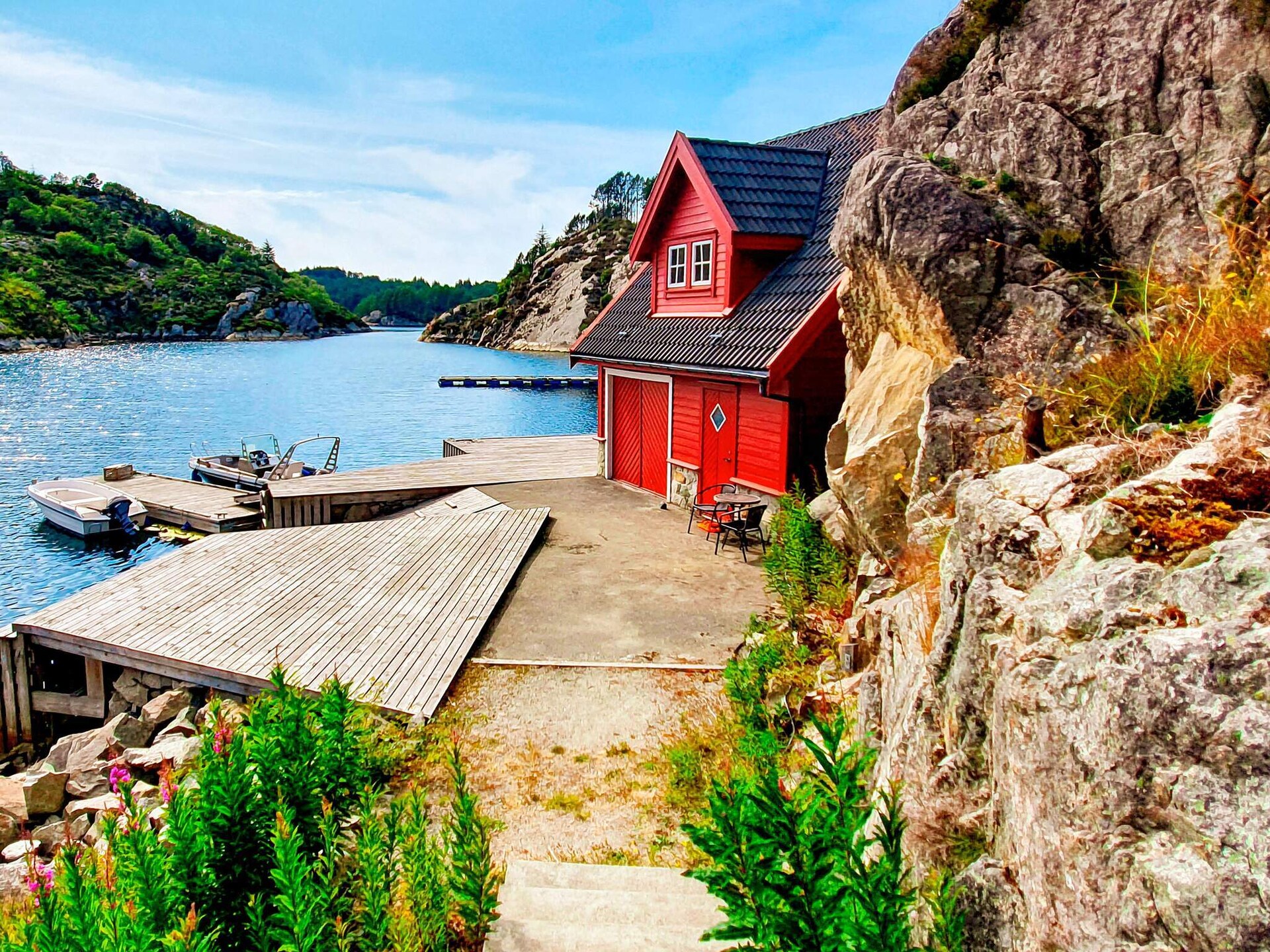 Ruim vakantiehuis in Urangsvåg met bootshuis en fjordzicht - foto 7