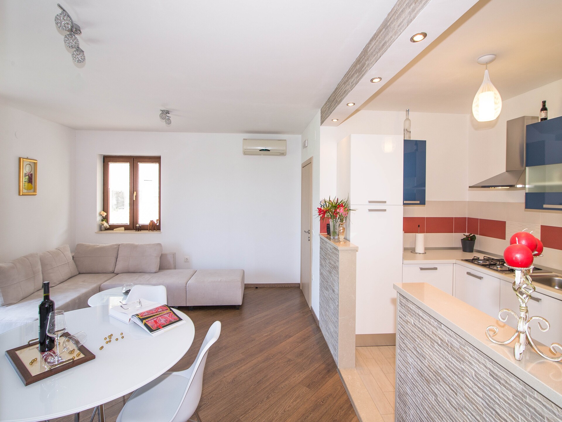 Ruim appartement voor 8 personen nabij Gruda, met tuin en barbecue - foto 7