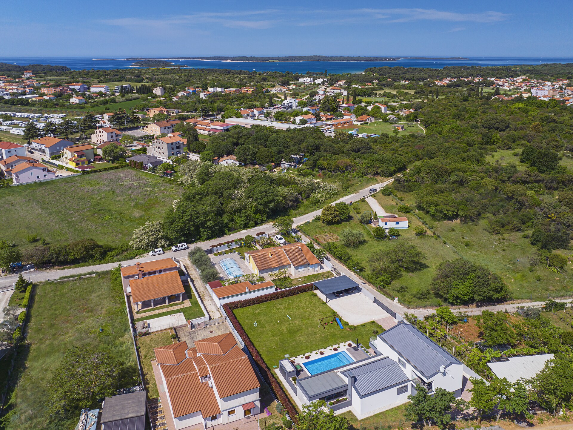 Villa Linea in Valbandon: op 1 km van het centrum en de zee - foto 26