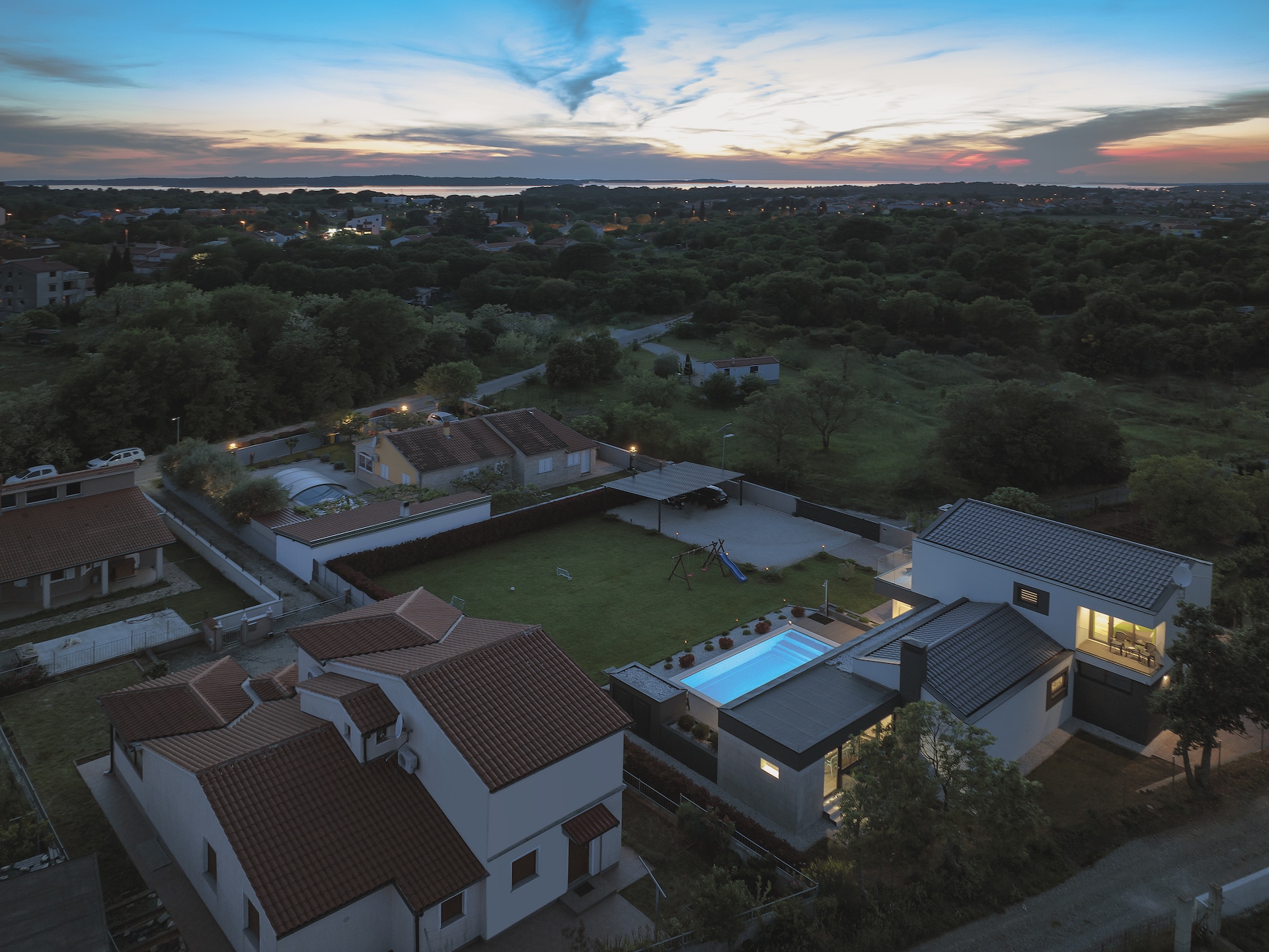 Villa Linea in Valbandon: op 1 km van het centrum en de zee - foto 27
