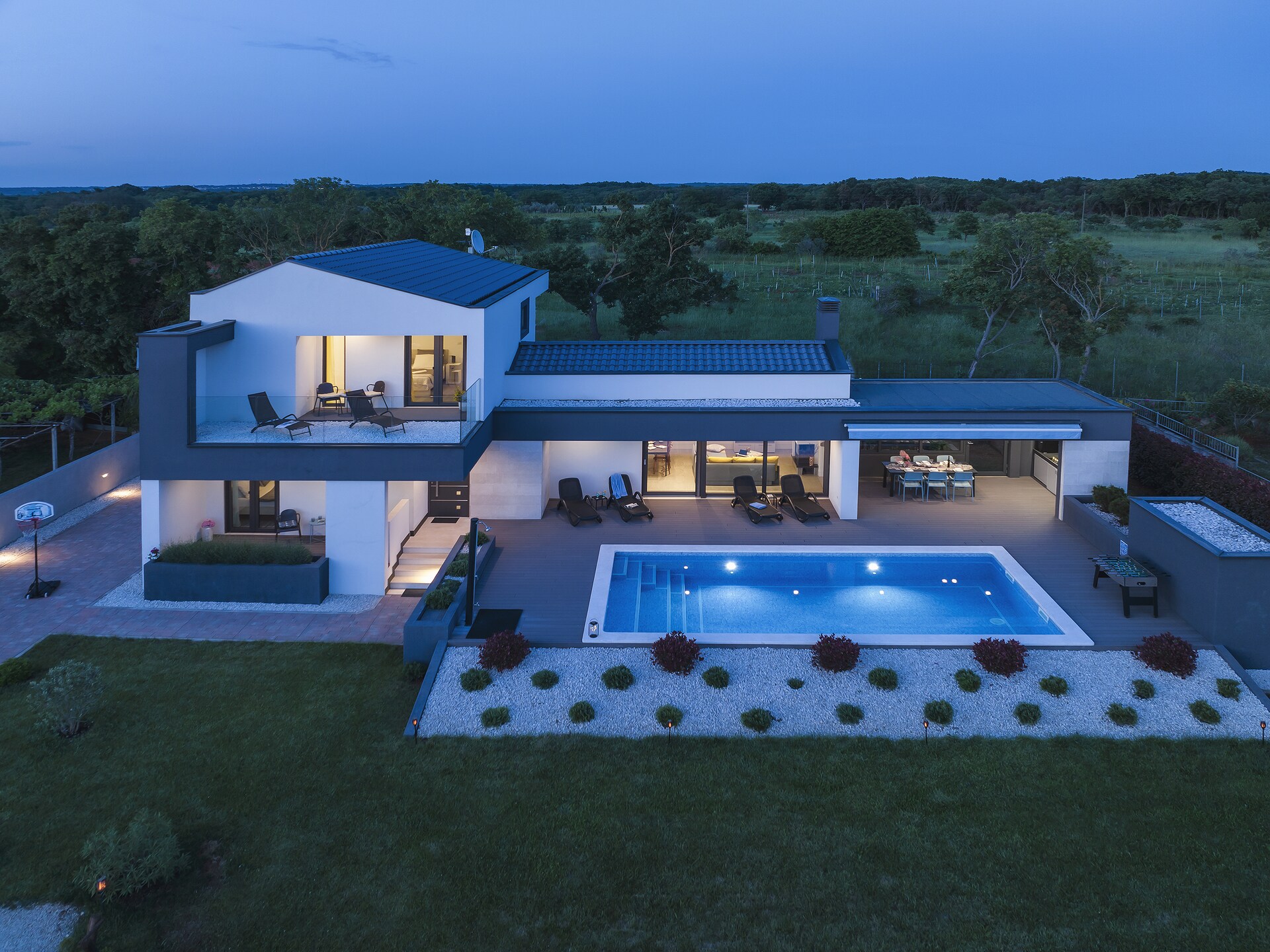 Villa Linea in Valbandon: op 1 km van het centrum en de zee - foto 5