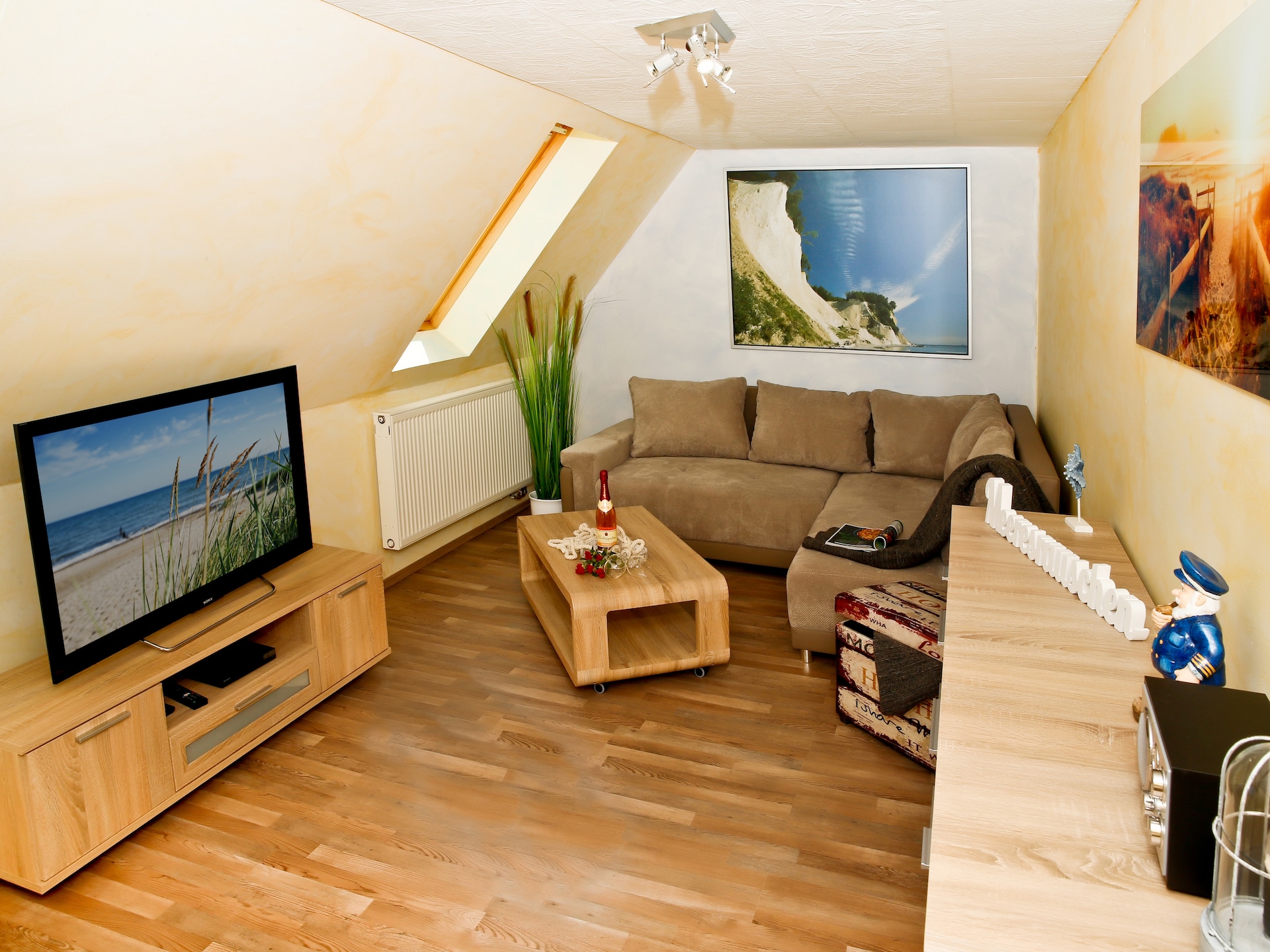Op 1,4 km van het strand: ruim appartement in Bastorf / Kägsdorf - foto 2