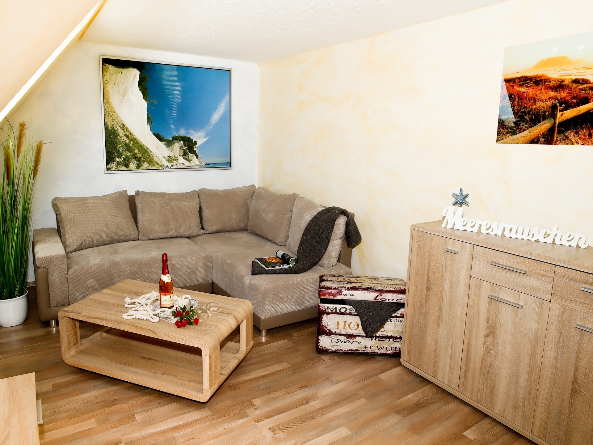 Op 1,4 km van het strand: ruim appartement in Bastorf / Kägsdorf - foto 10