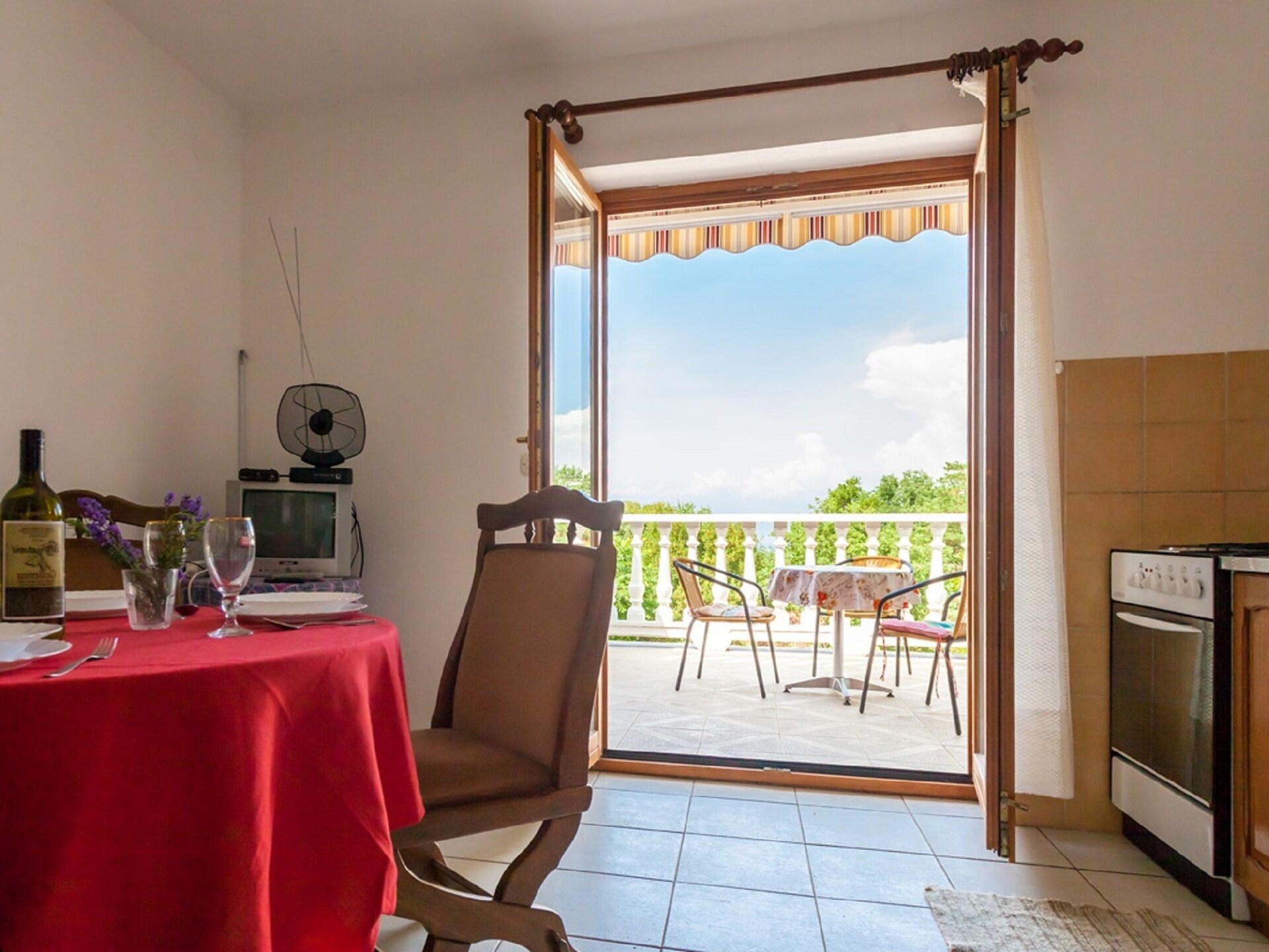 Knus appartement voor 2 in Malinska, vlakbij strand en centrum - foto 5