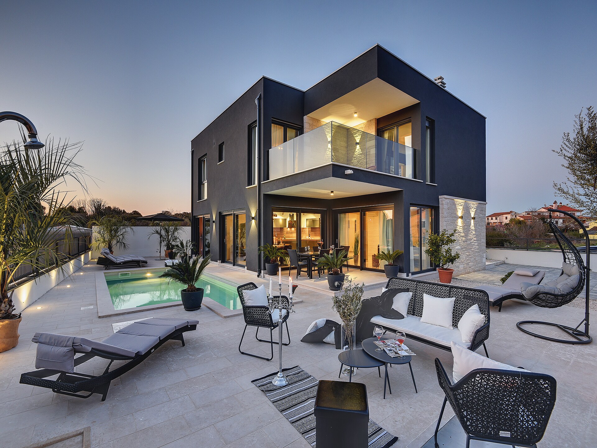 Villa Orion in Rovinj: Elegante villa met privézwembad, sauna en bubbelbad voor 10 personen - foto 1