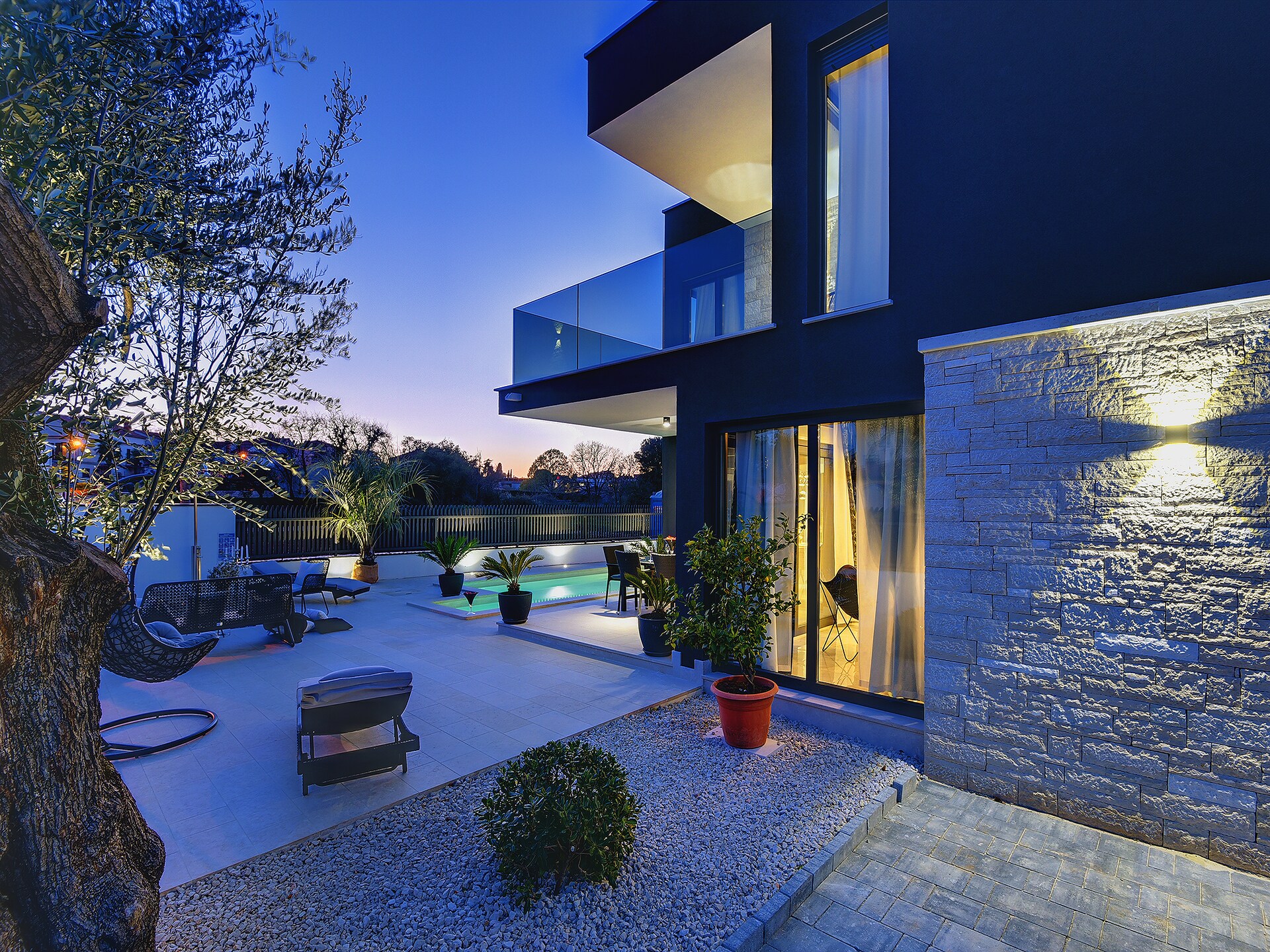 Villa Orion in Rovinj: Elegante villa met privézwembad, sauna en bubbelbad voor 10 personen - foto 9