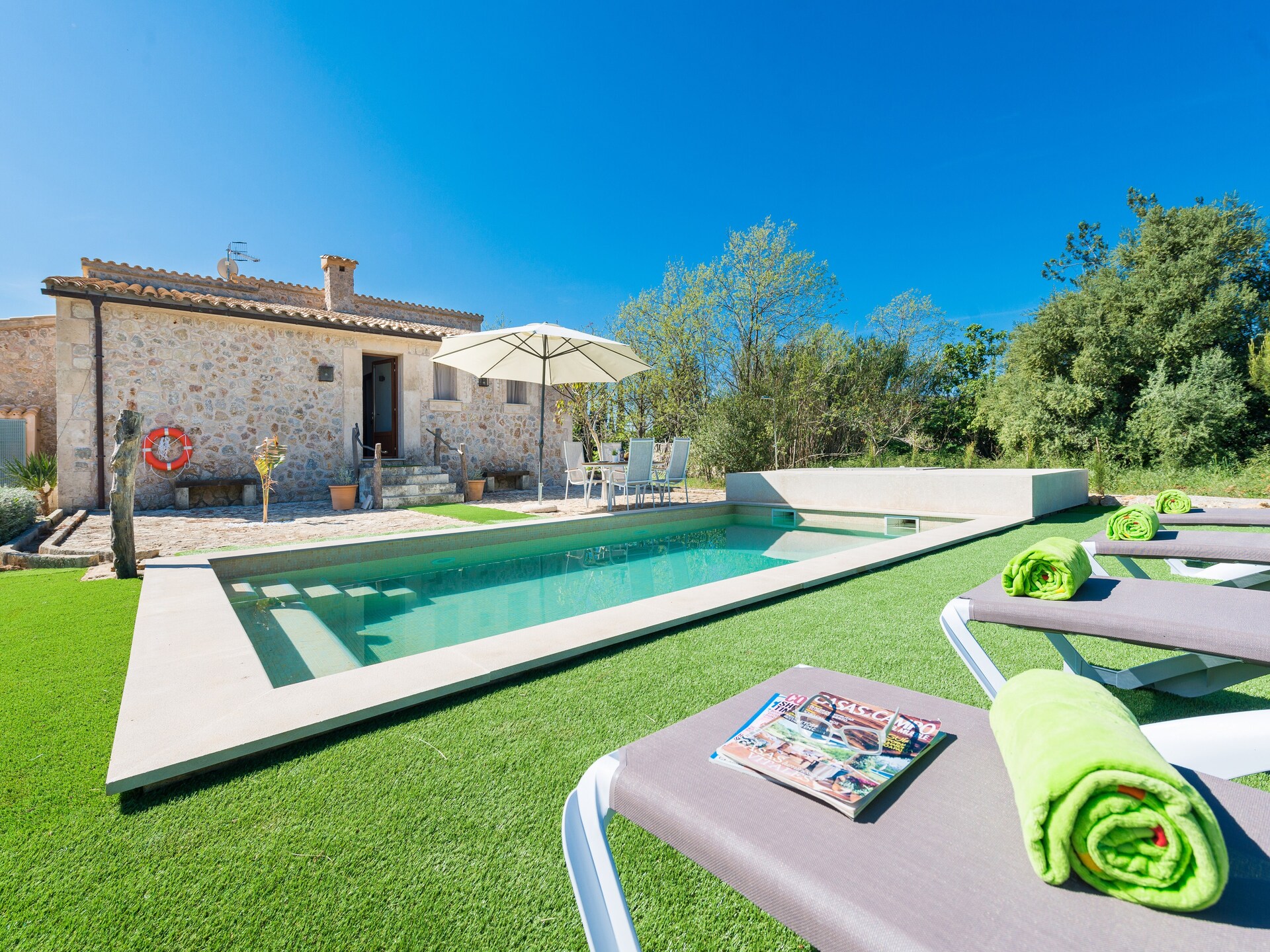 Authentieke Mallorcaanse finca met privézwembad en uitzicht nabij Sa Pobla - foto 37