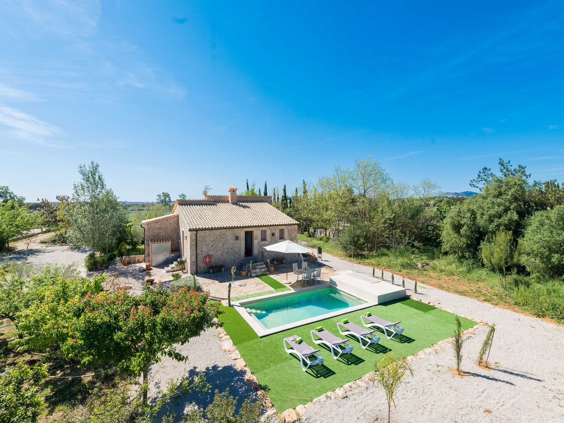 Authentieke Mallorcaanse finca met privézwembad en uitzicht nabij Sa Pobla - foto 33