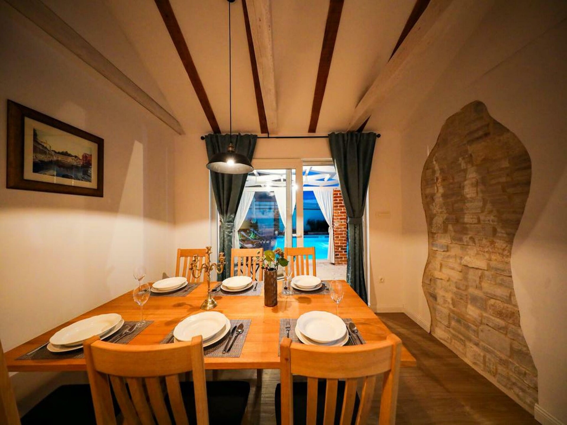 Villa Ikka in Pridraga: authentieke stenen villa met privézwembad bij Zadar - foto 4