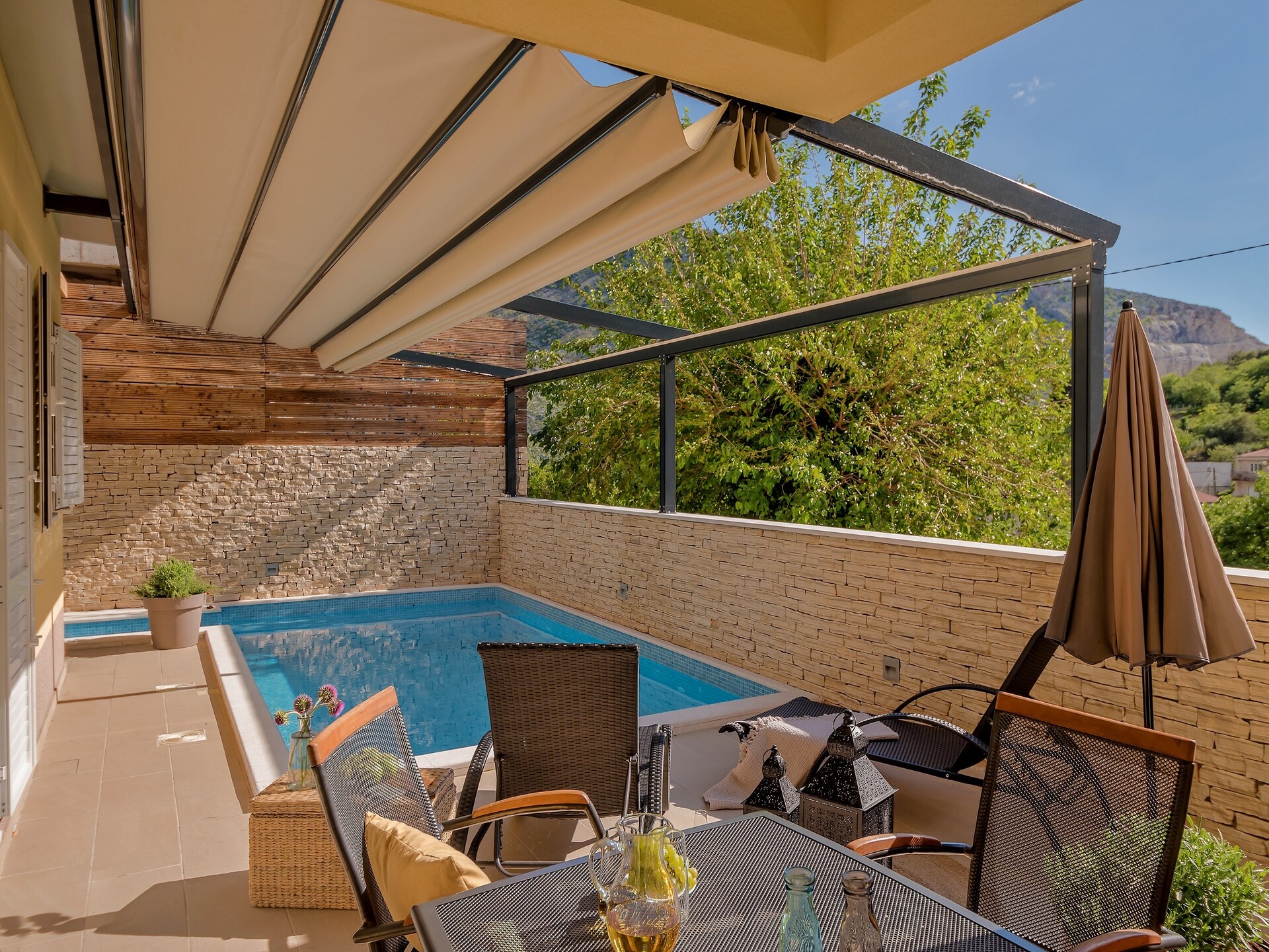 Ruime villa voor 9 personen met privézwembad bij Split - foto 6