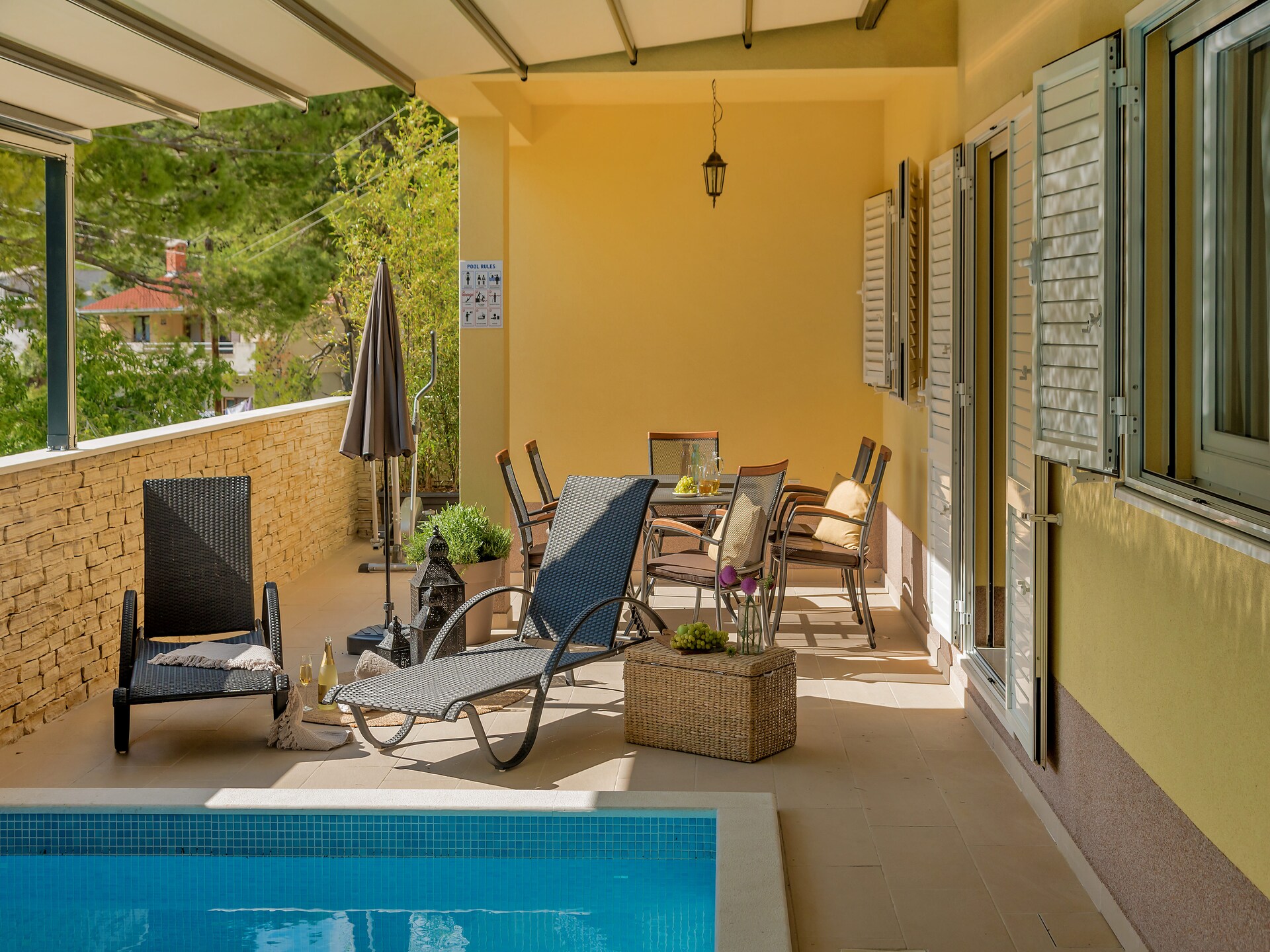 Ruime villa voor 9 personen met privézwembad bij Split - foto 43