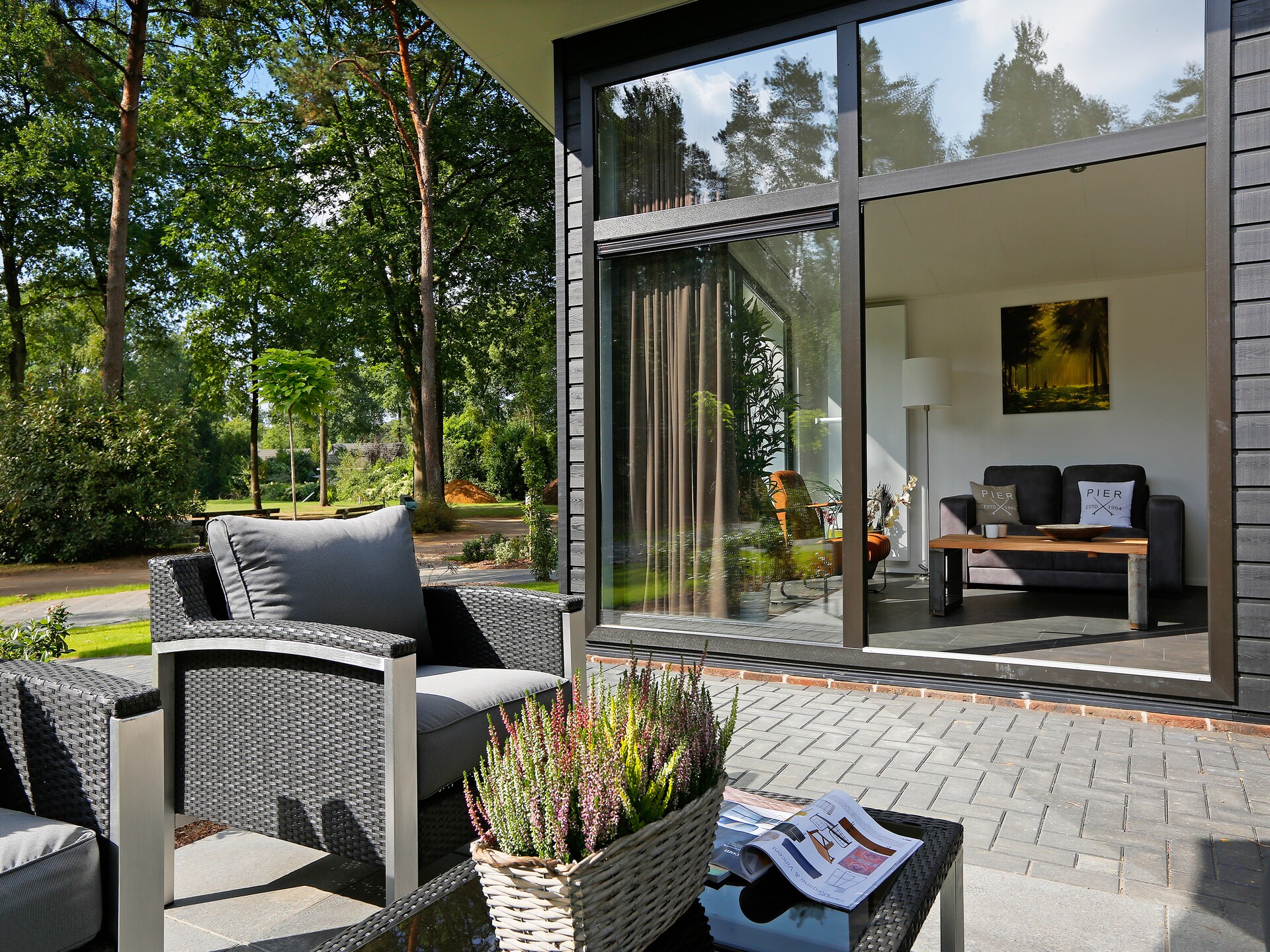 Moderne Bos Lodge Markelo – luxe vakantiehuis voor 6 personen - foto 12