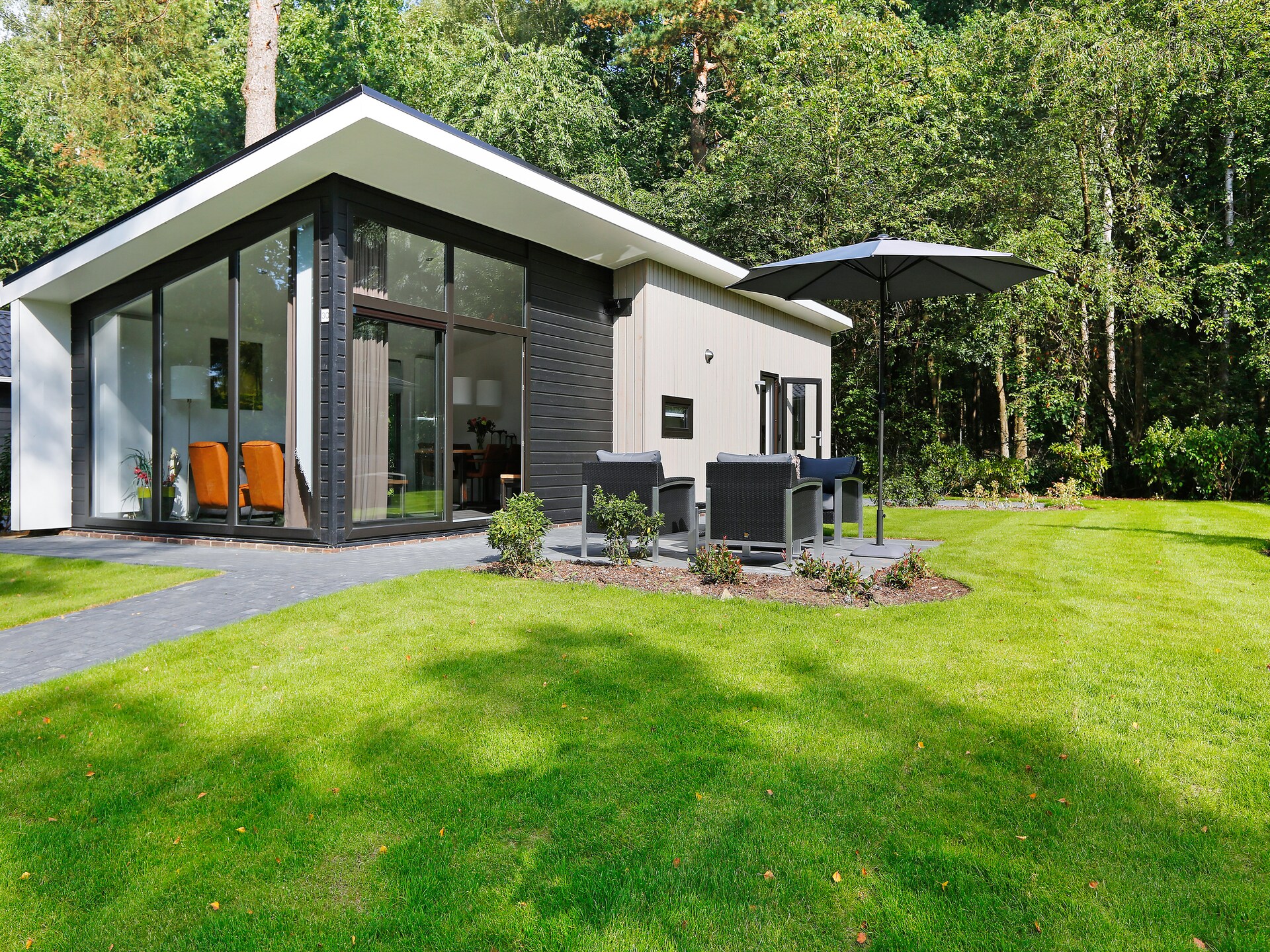 Moderne Bos Lodge Markelo – luxe vakantiehuis voor 6 personen - foto 5