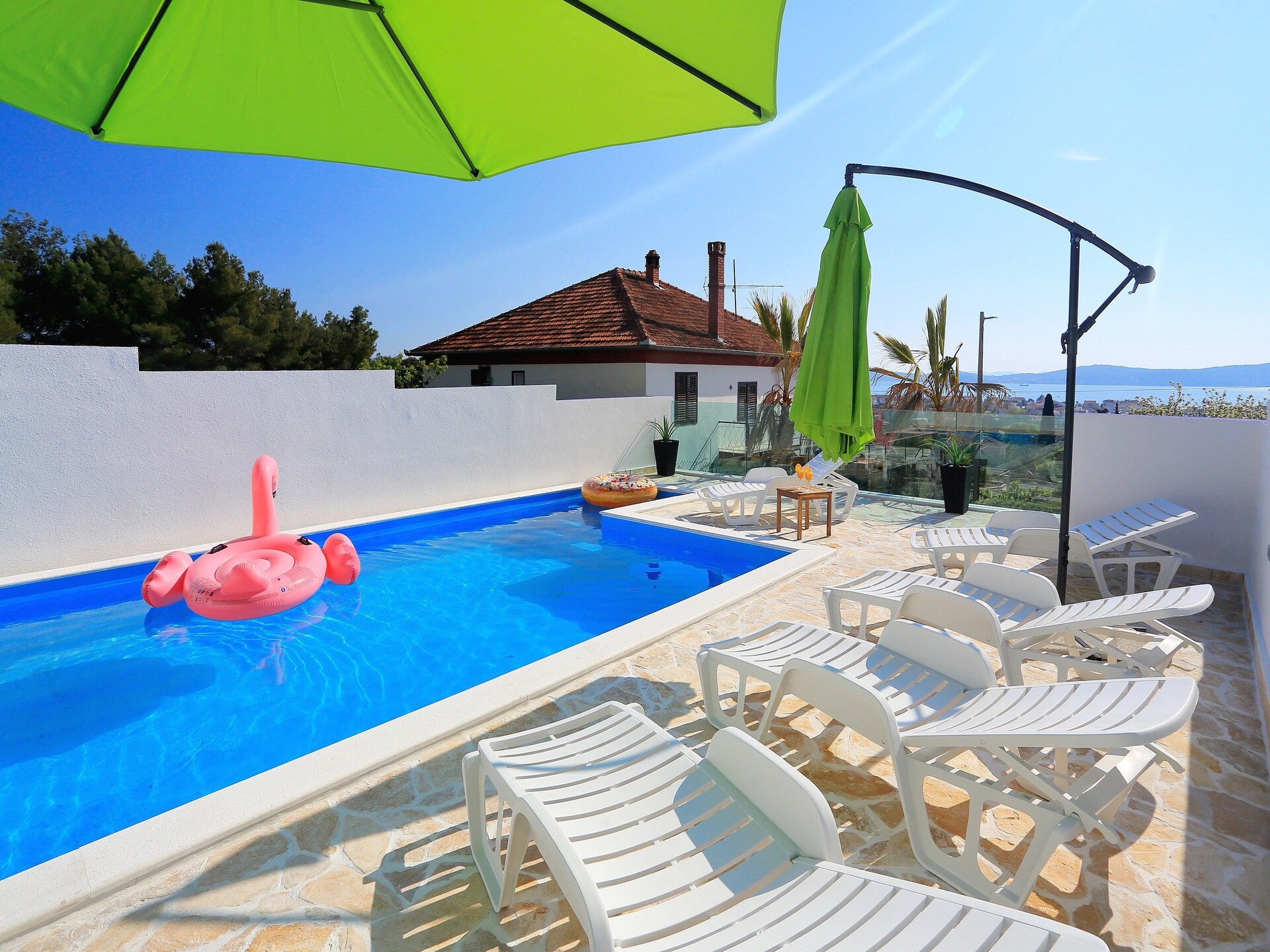 Ruim appartement met privézwembad in Bibinje, vlakbij zee en Zadar - foto 11