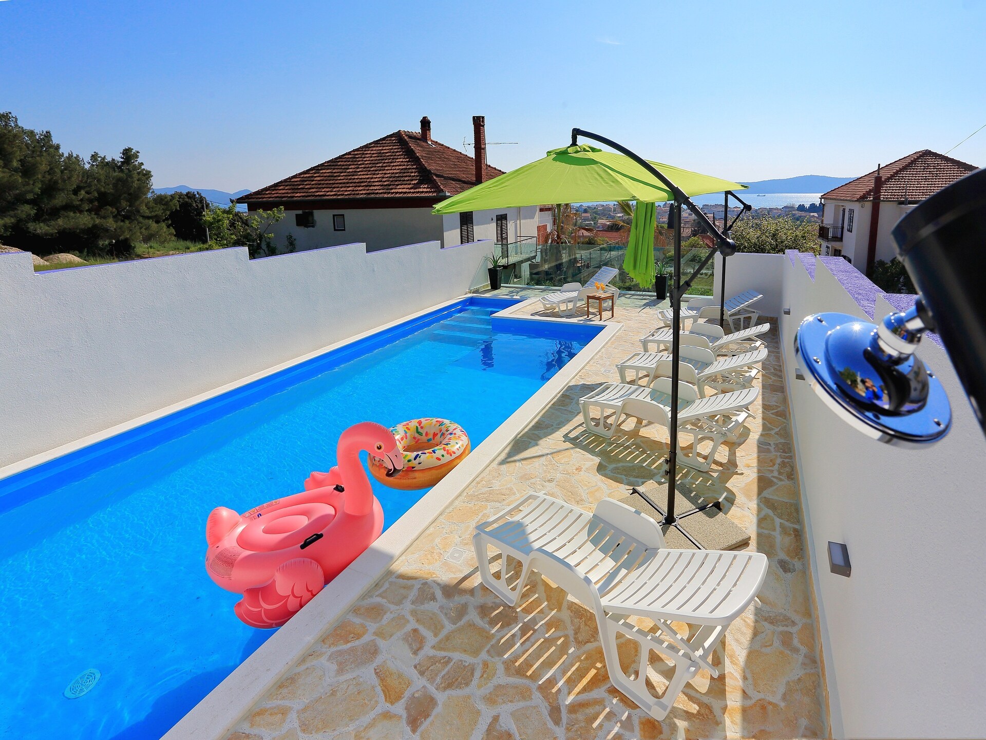 Ruim appartement met privézwembad in Bibinje, vlakbij zee en Zadar - foto 13
