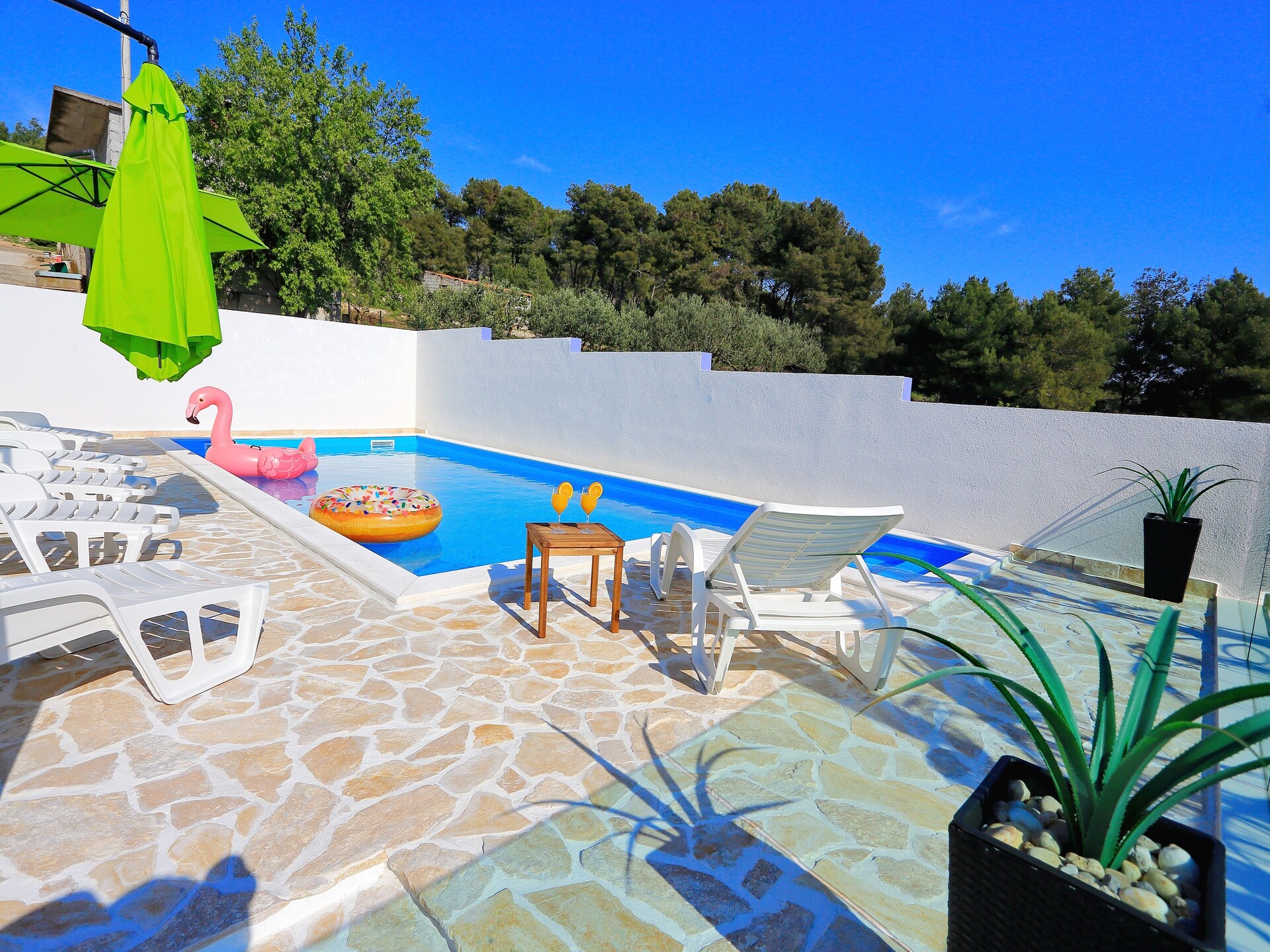 Ruim appartement met privézwembad in Bibinje, vlakbij zee en Zadar - foto 15