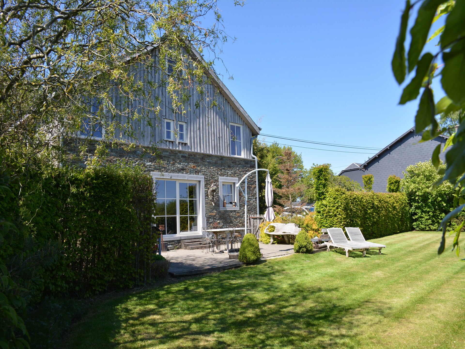 Landhuis La Pépinière: 8-persoons vakantiehuis aan de bosrand bij Saint-Hubert - foto 6