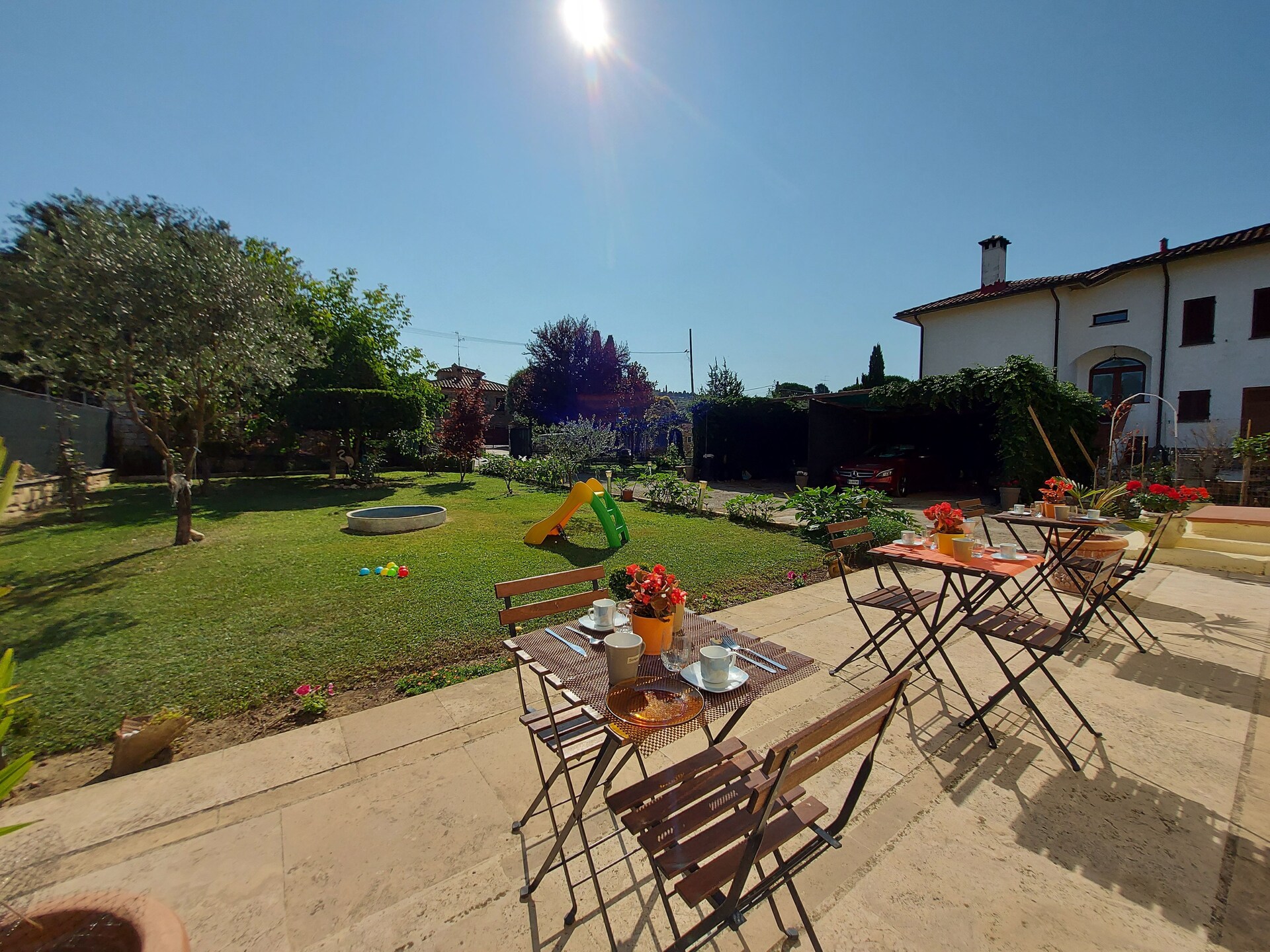 Gelijkvloers Toscaans vakantiehuis met privétuin en zwembad in Lucignano - foto 29