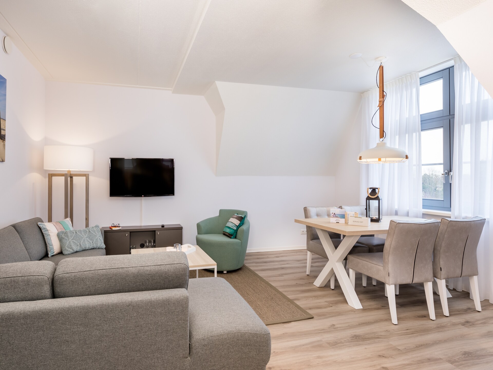 Stijlvol appartement aan Zeeuwse kust met balkon, 1 km van strand Dishoek - foto 2