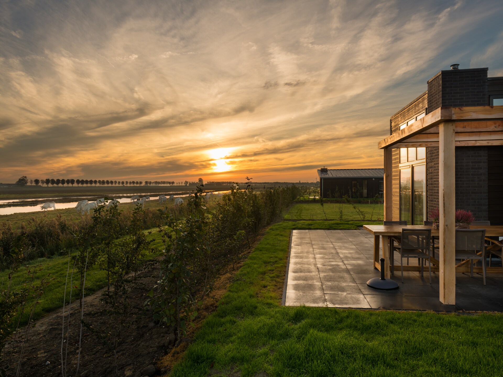 Duurzame 4-persoonsbungalow aan natuurgebied in Herkingen - foto 16