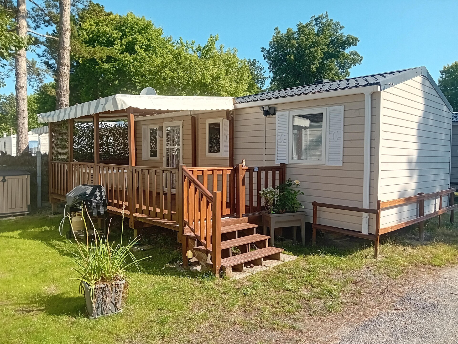 Op 1,5 km van het strand: Moderne stacaravan in Saint-Jean-de-Monts - foto 21