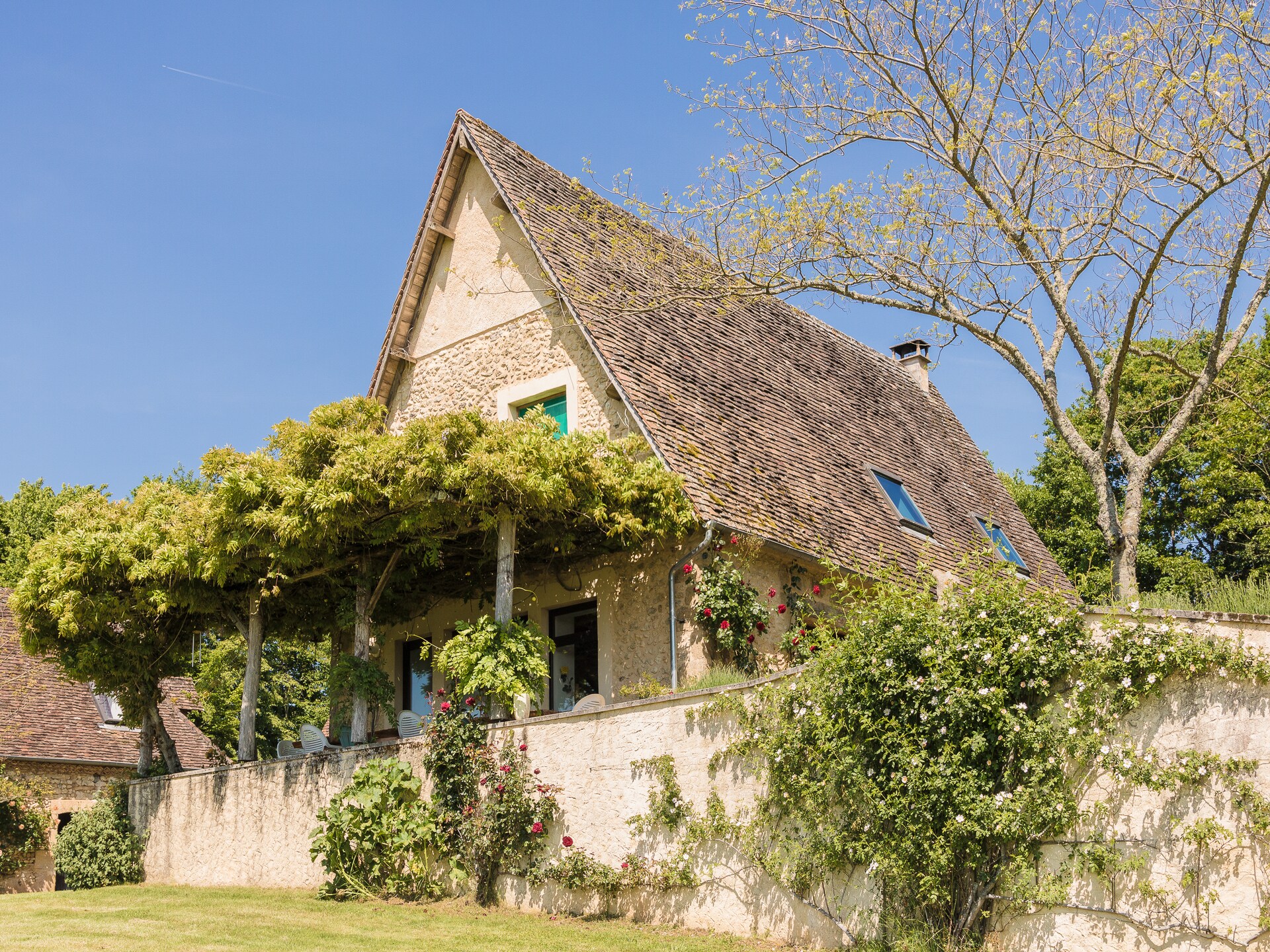 Le Tournant: Authentiek vakantiehuis met zwembad in Dordogne voor 10 personen - foto 11