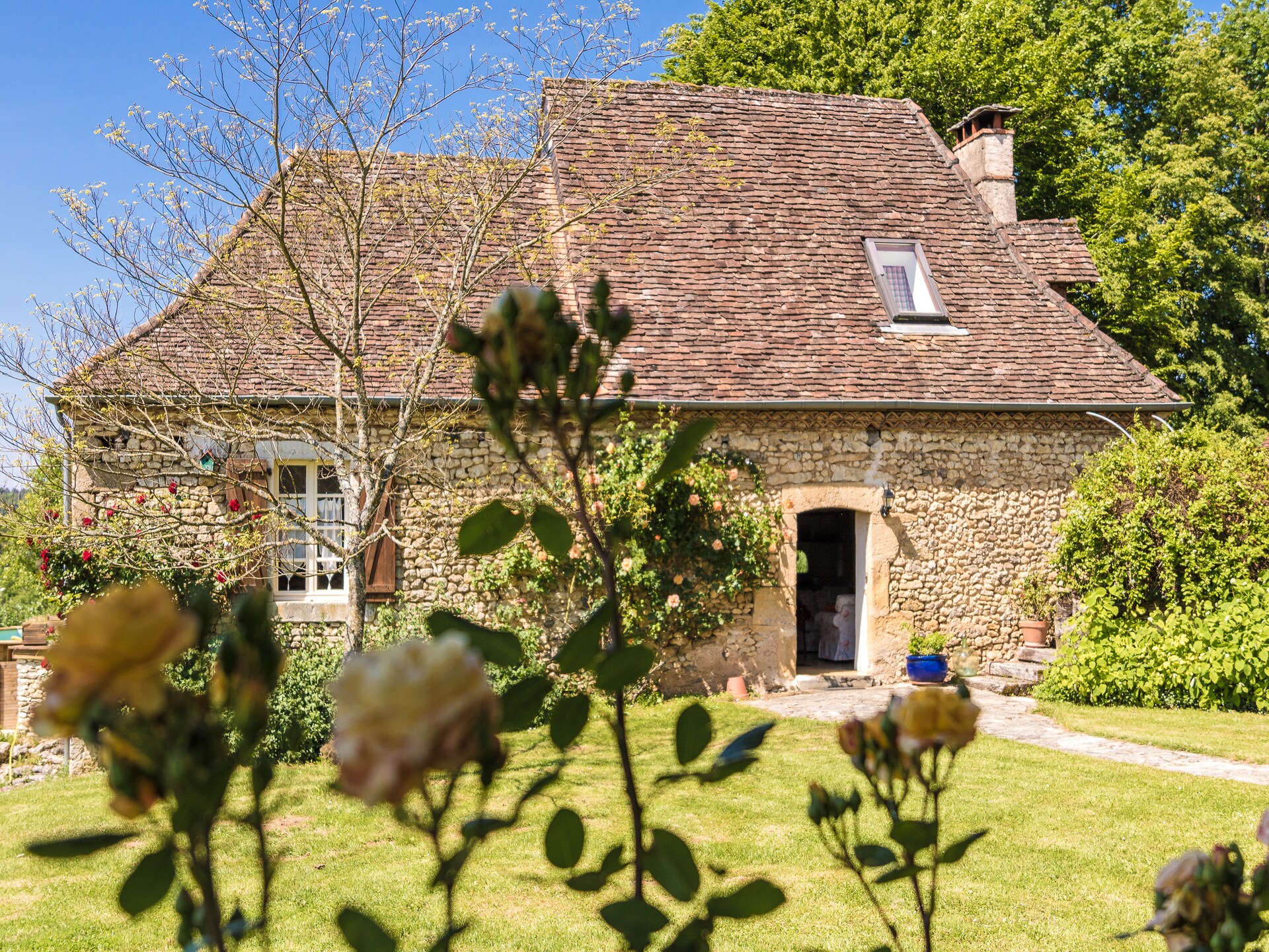 18e-eeuws vakantiehuis met privézwembad en panoramisch uitzicht in de Dordogne - foto 36