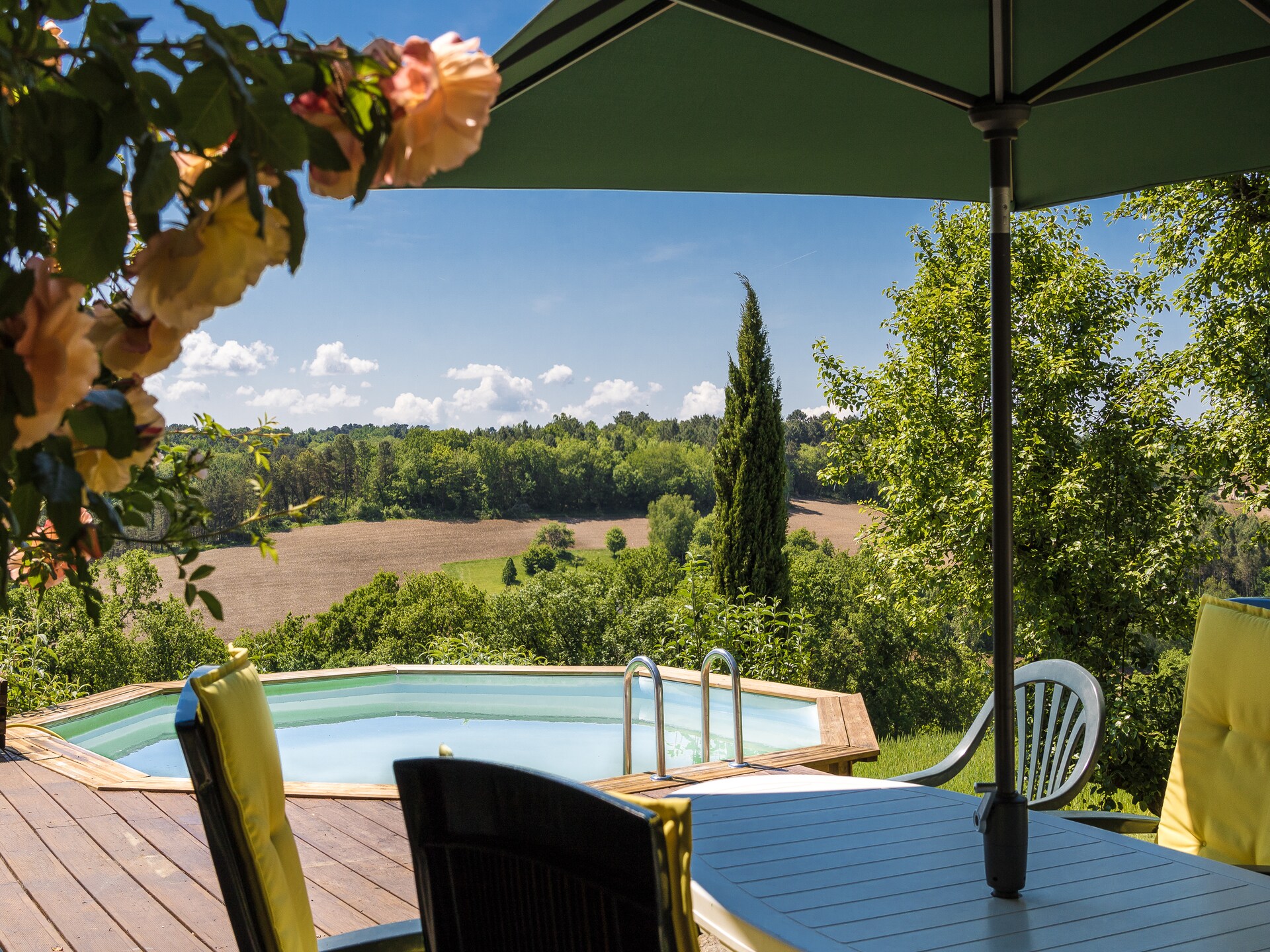 18e-eeuws vakantiehuis met privézwembad en panoramisch uitzicht in de Dordogne - foto 9