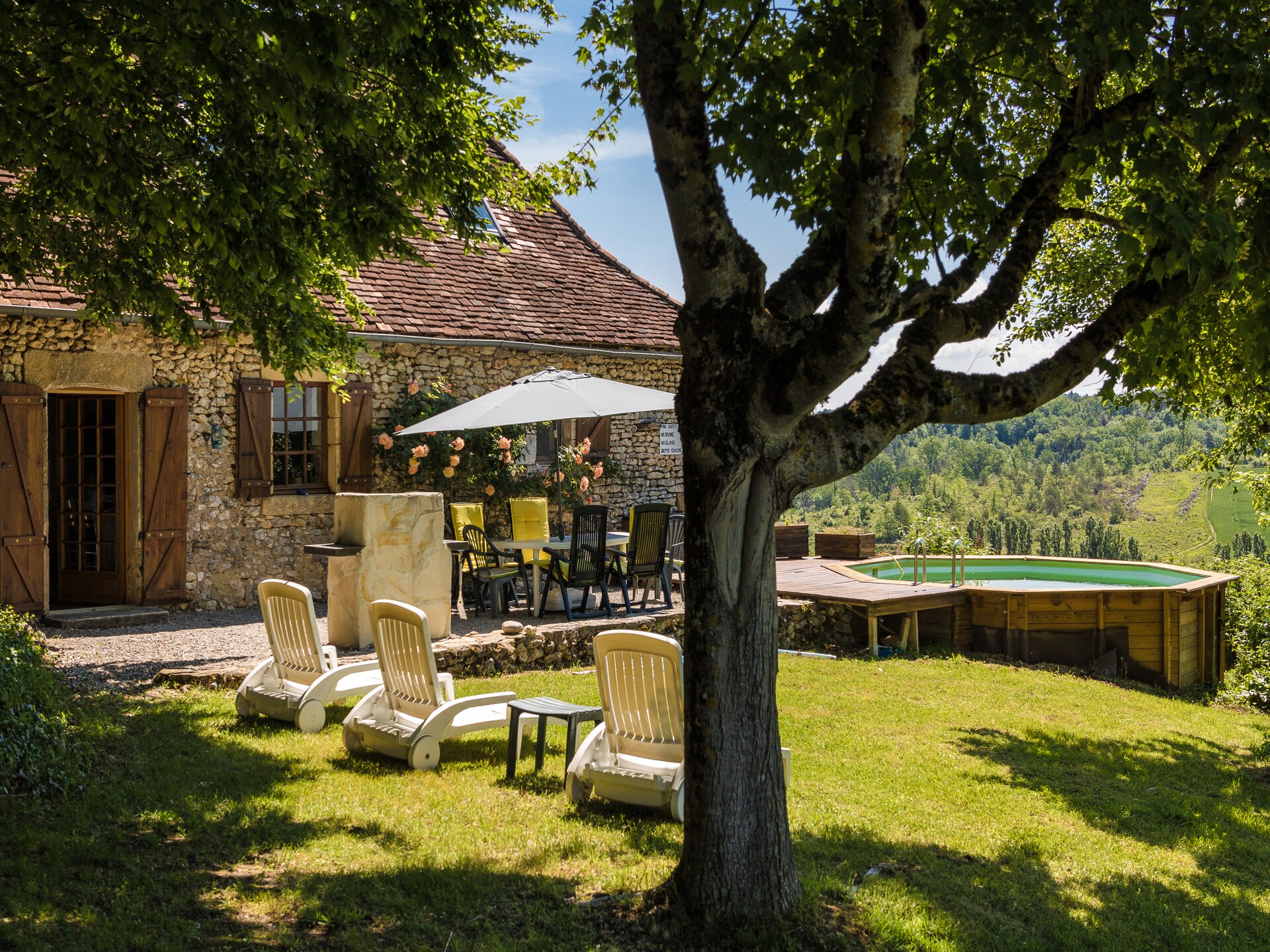18e-eeuws vakantiehuis met privézwembad en panoramisch uitzicht in de Dordogne - foto 6
