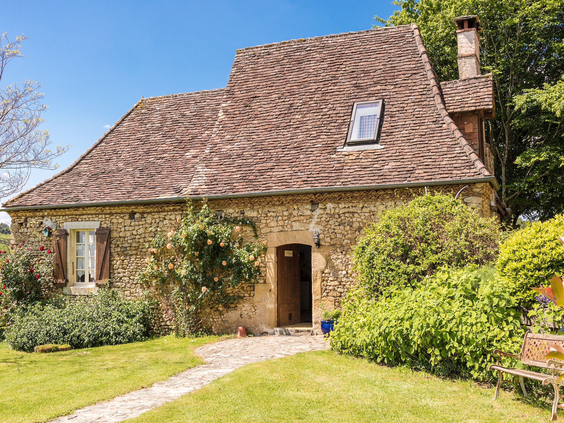 18e-eeuws vakantiehuis met privézwembad en panoramisch uitzicht in de Dordogne - foto 12