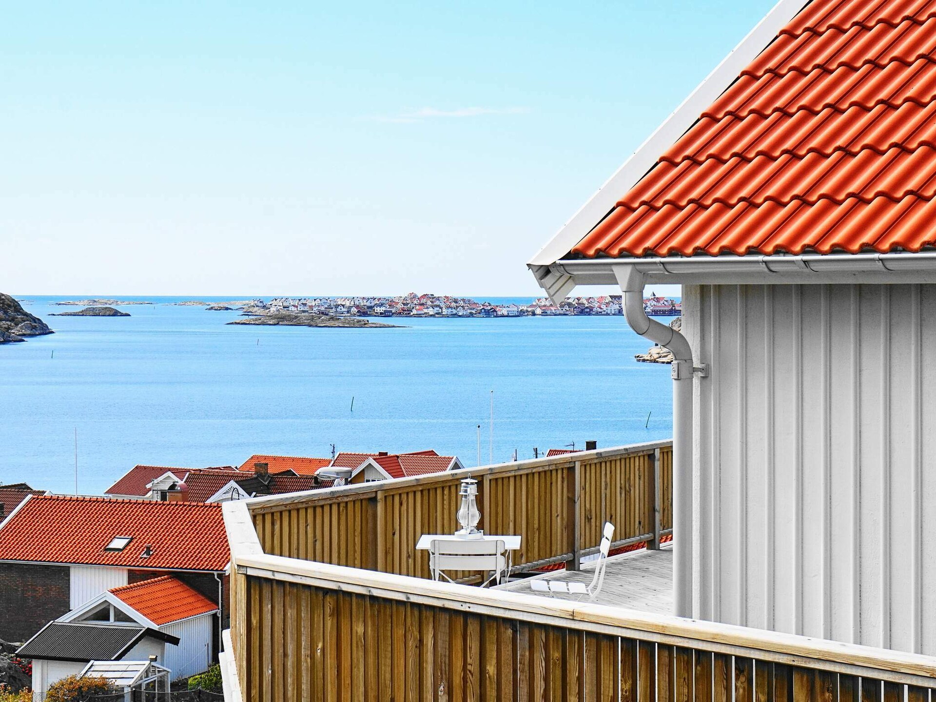 Panoramazicht op zee: modern vakantiehuisje bij Rönnäng, Tjörn - foto 3