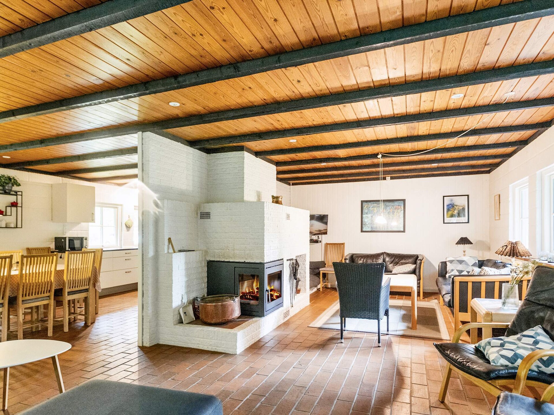 Ruim vakantiehuis met sauna op natuurperceel nabij Tversted strand - foto 32