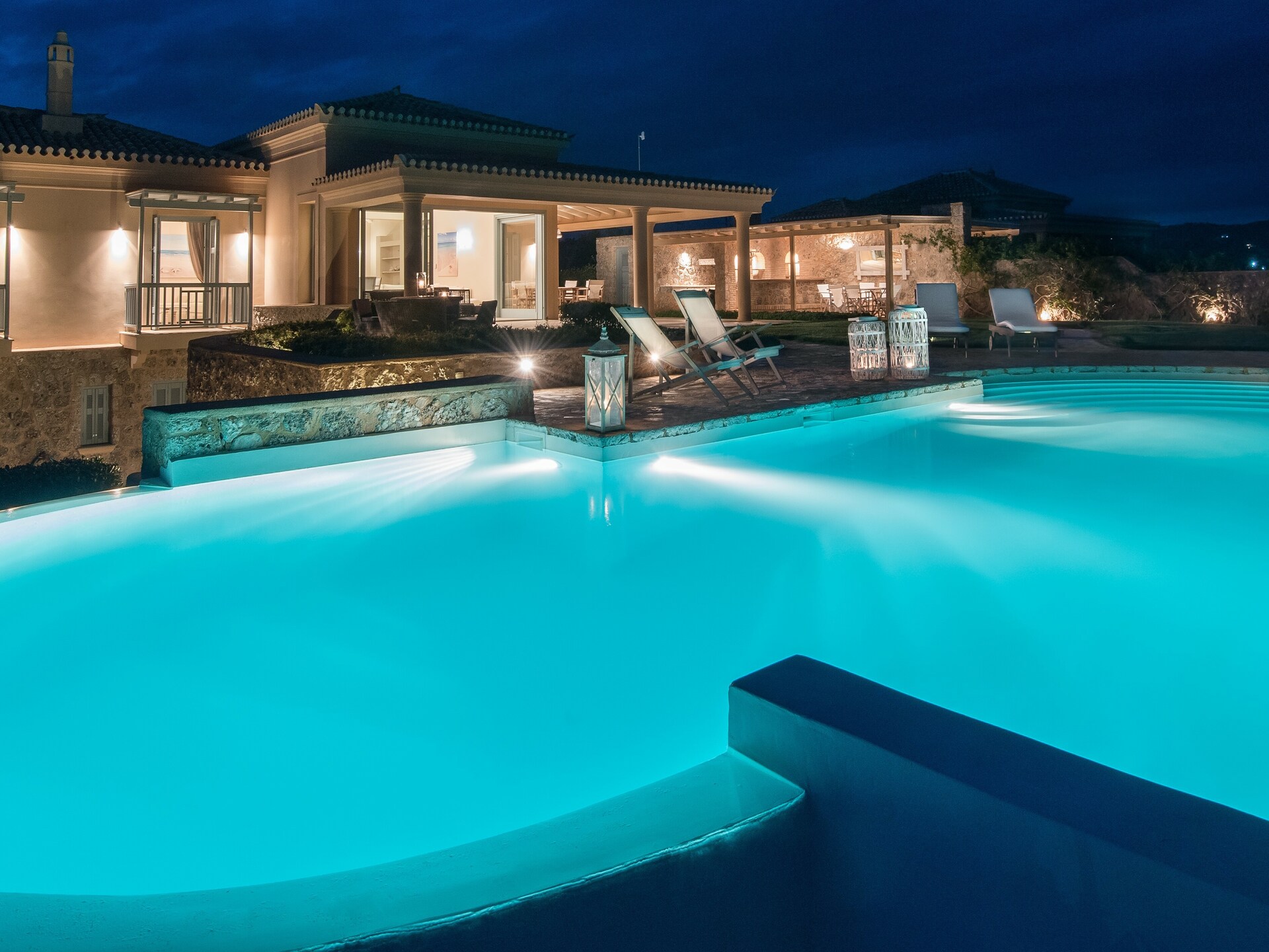 Villa Gold: Elegante villa op 30m van zee in Porto Heli - foto 2