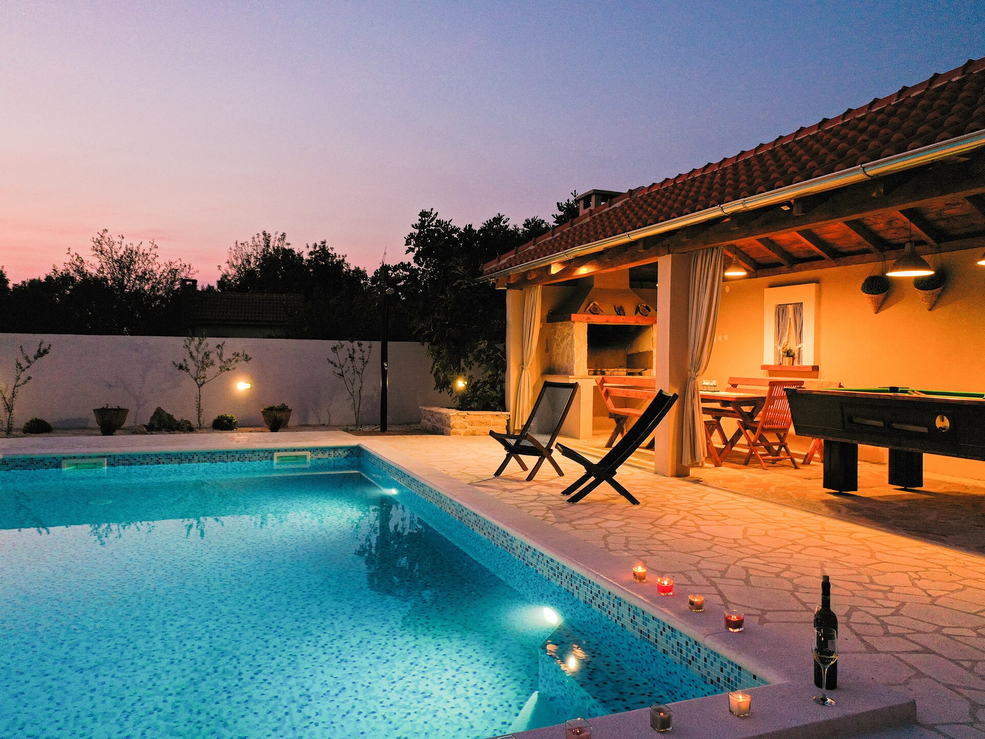 Villa Barka met privézwembad en biljart nabij Zadar - foto 31