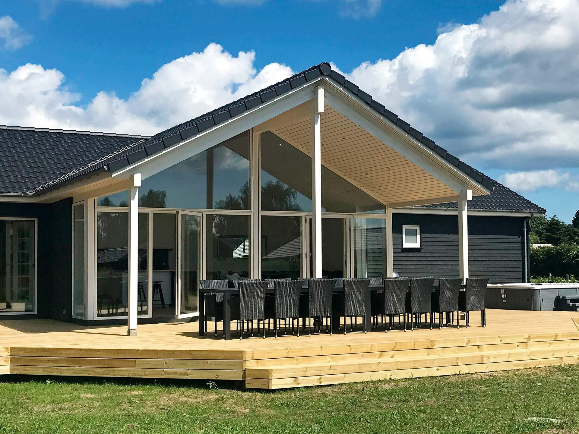 Luxe vakantiehuis voor 14 personen met whirlpool, sauna en activiteitenruimte op 500m van zee - foto 39