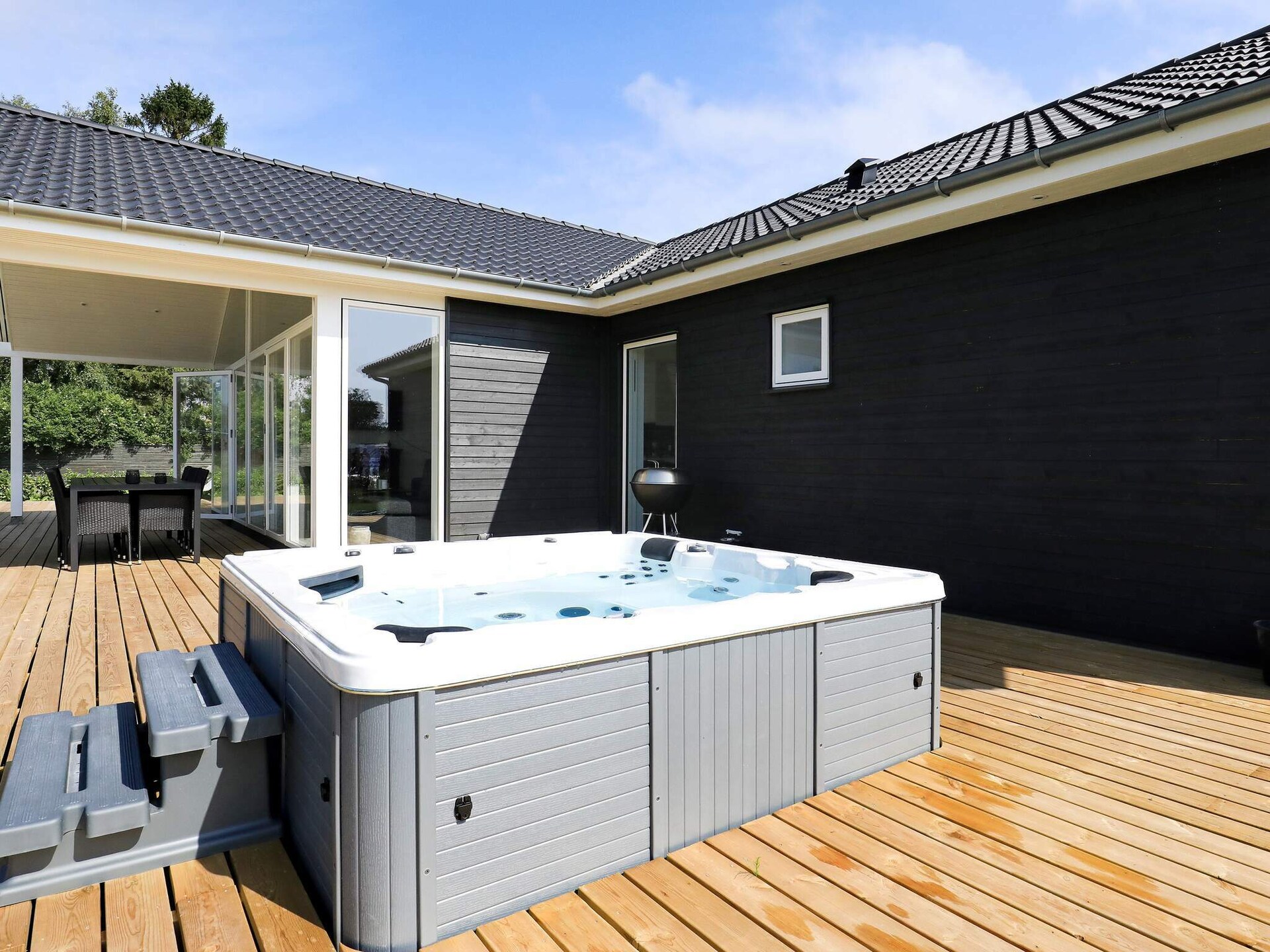 Luxe vakantiehuis voor 14 personen met whirlpool, sauna en activiteitenruimte op 500m van zee - foto 38