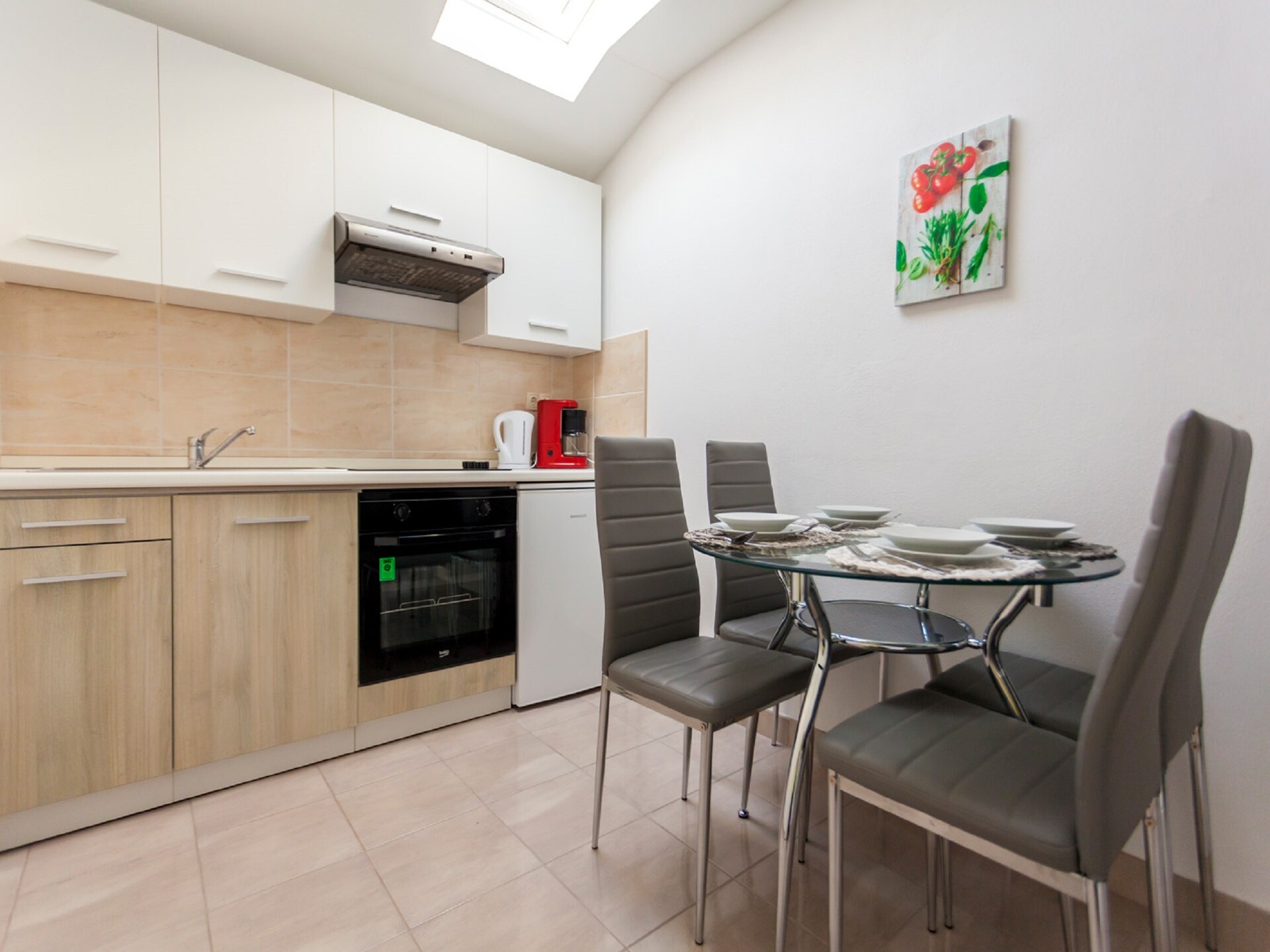 Knus appartement voor 2 in Sveti Vid-Miholjice, vlakbij Malinska - foto 3