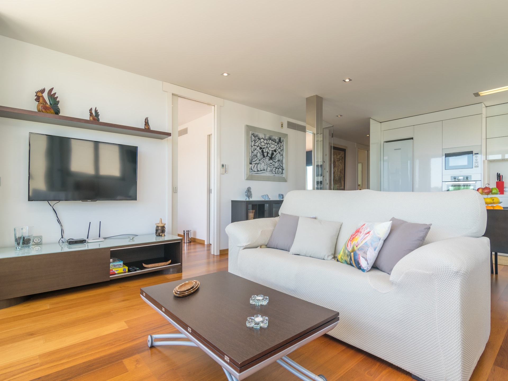 Appartement Llevant: Uitzicht op de haven van Portocolom - foto 12