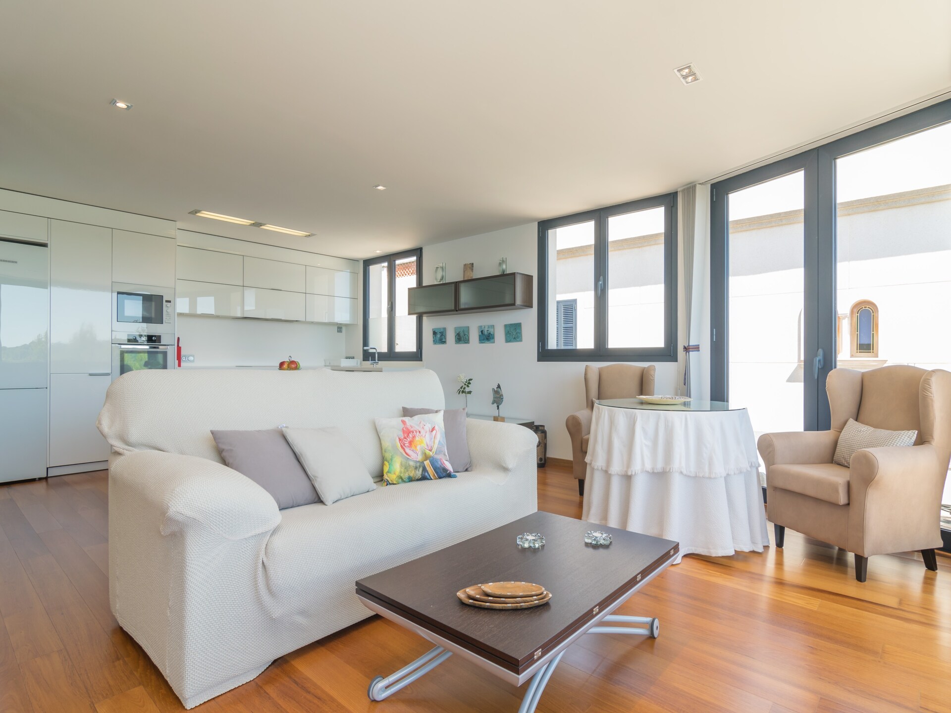 Appartement Llevant: Uitzicht op de haven van Portocolom - foto 44