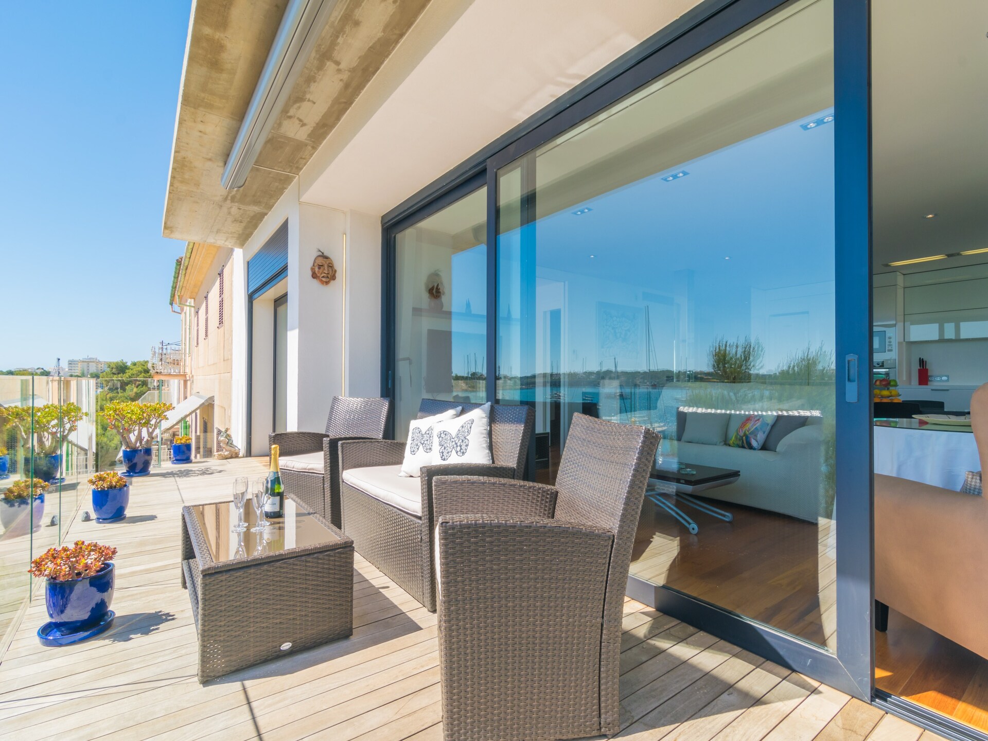 Appartement Llevant: Uitzicht op de haven van Portocolom - foto 192