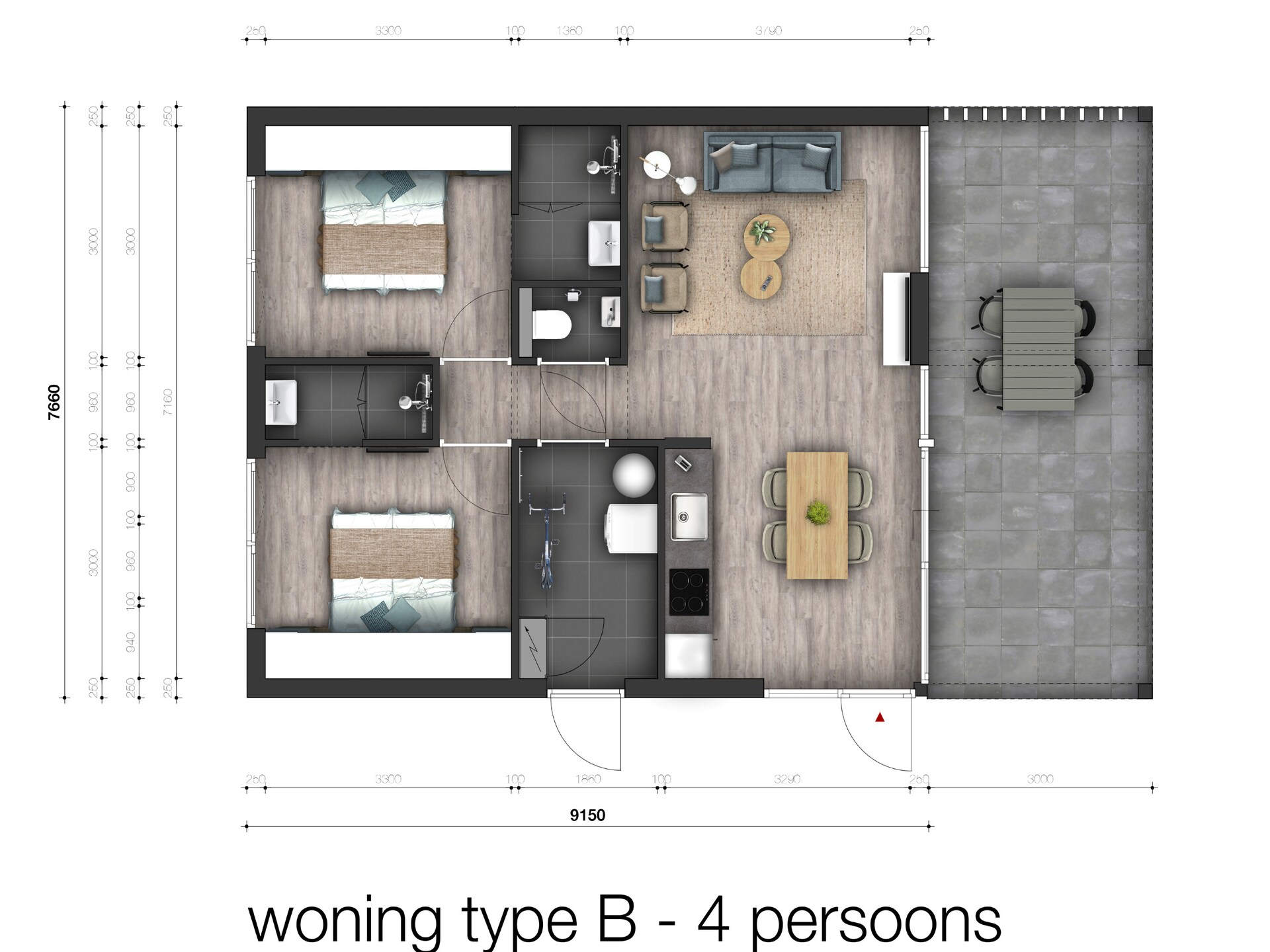 Water Village 2: Luxe vrijstaande bungalow op autovrij eco-park in Kamperland - foto 18