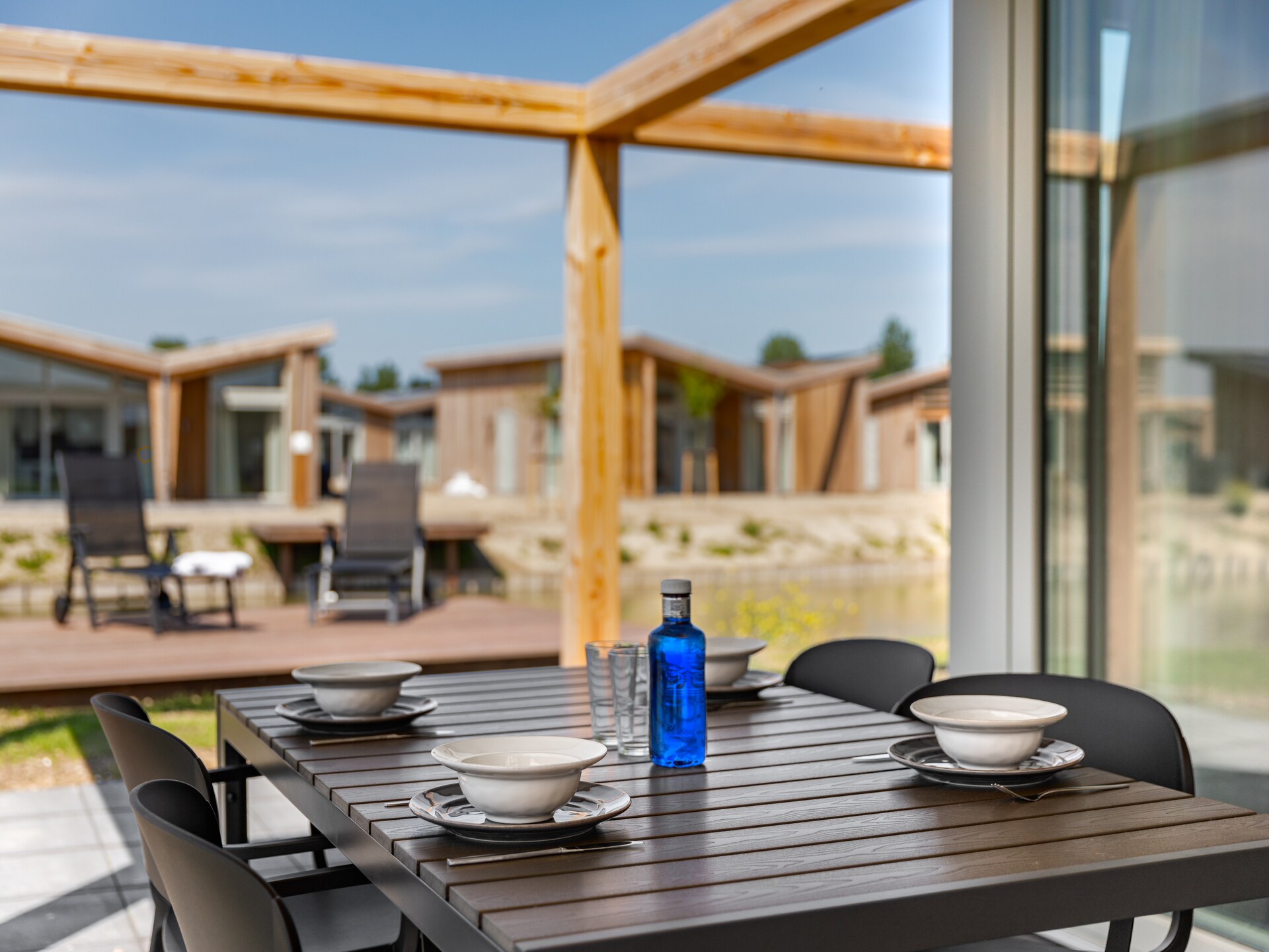 Water Village 2: Luxe vrijstaande bungalow op autovrij eco-park in Kamperland - foto 15