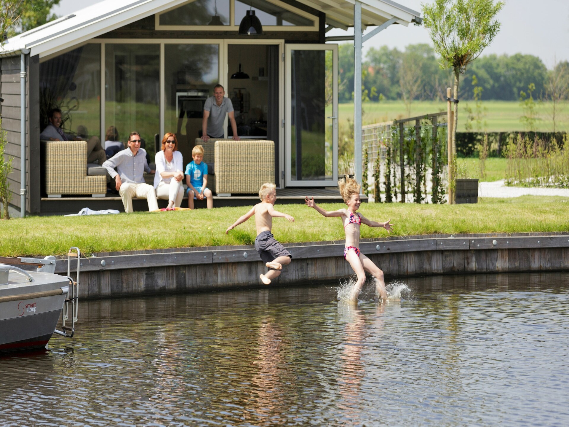 Waterhuisje aan het meer in Friesland voor 4 personen - foto 45
