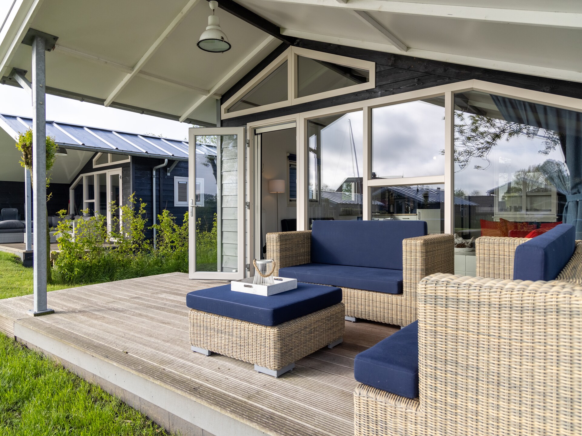 6-persoons watervilla aan het water met eigen aanlegsteiger in Terkaple - foto 5