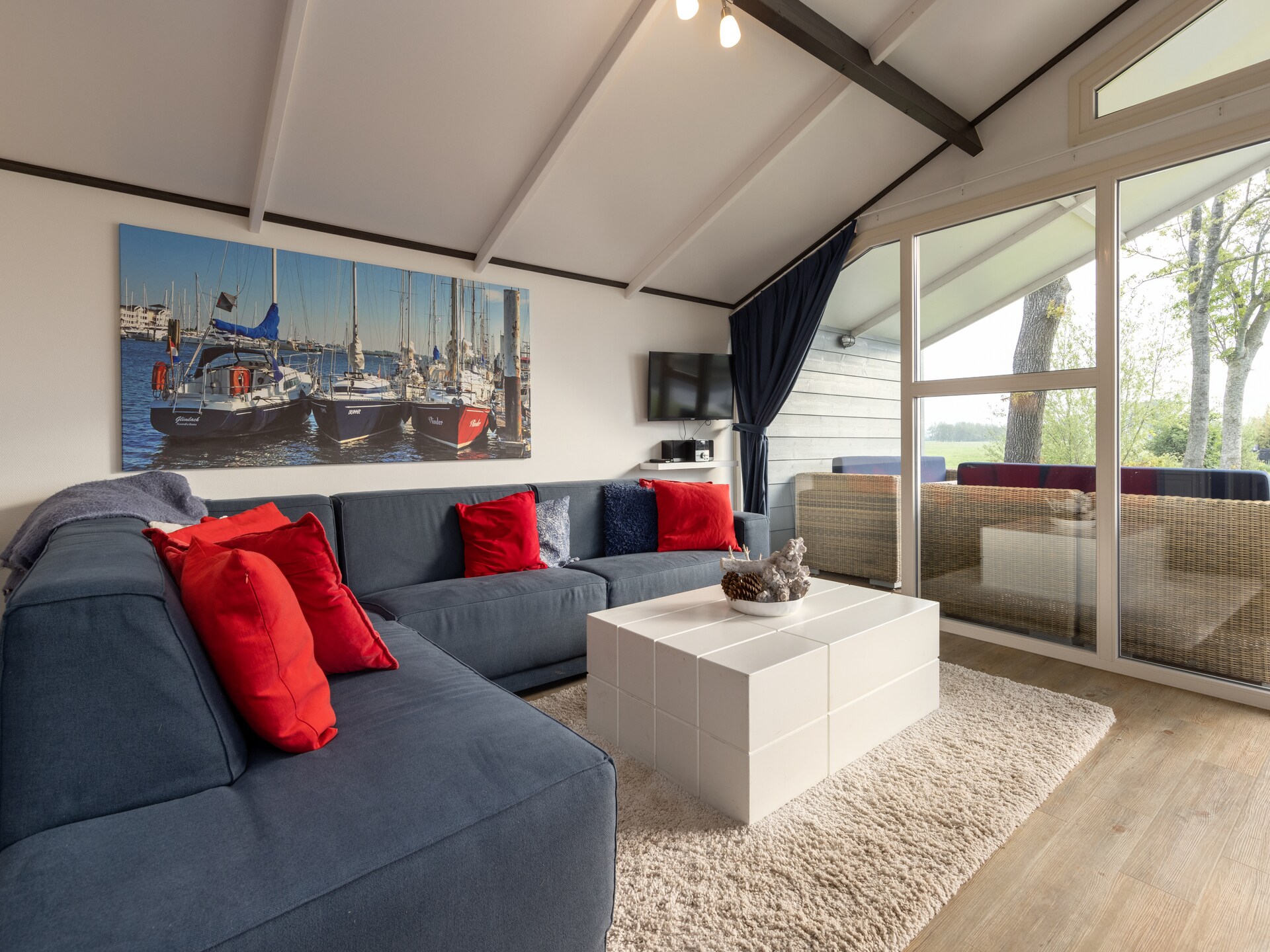 6-persoons watervilla aan het water met eigen aanlegsteiger in Terkaple - foto 8